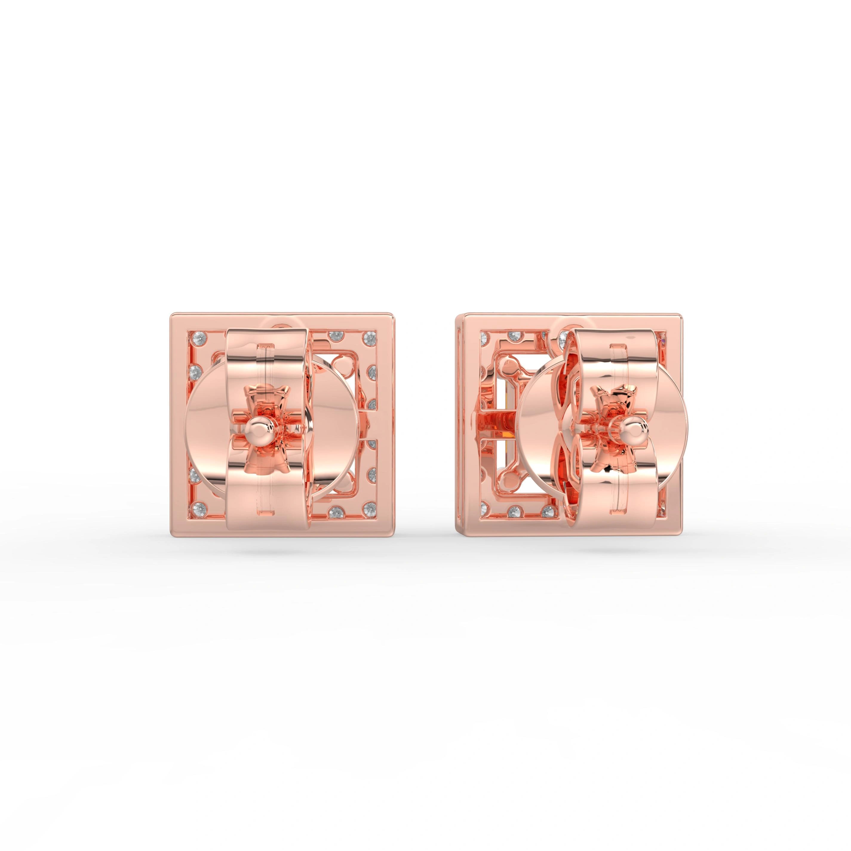 Gem Pop Ruby Oval Spark Studs