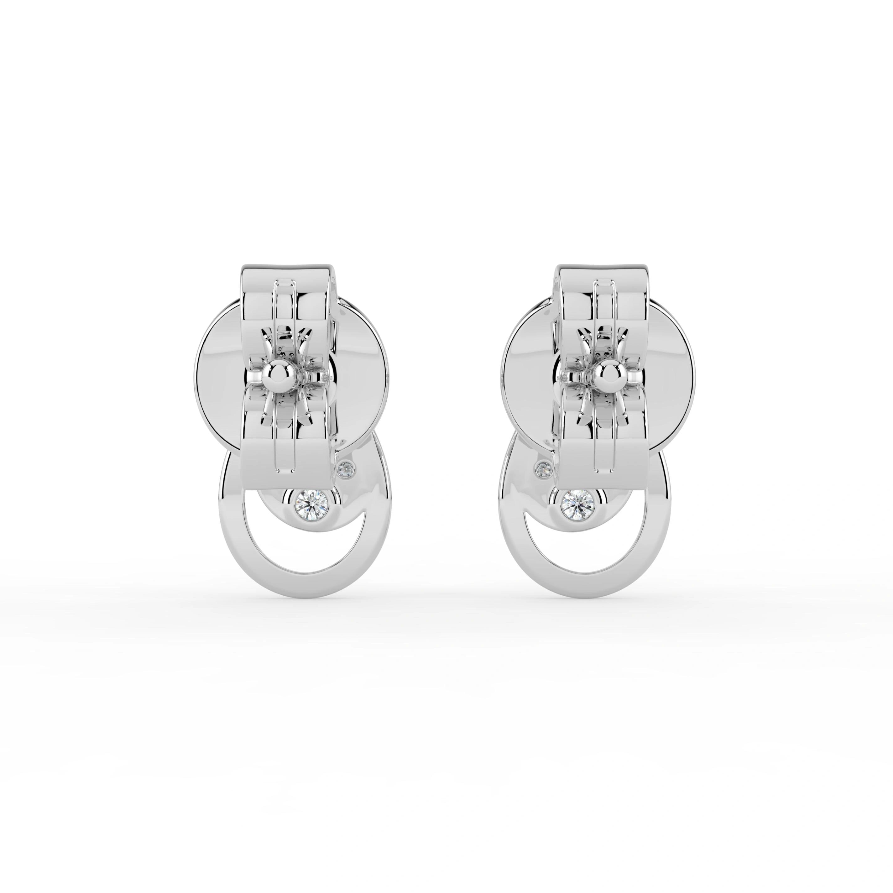 Celeste Dewdrop Spark Teardrop Stud Earrings