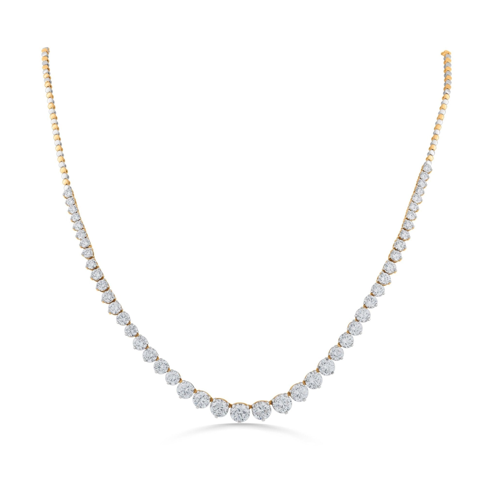 Zen Signature Solitaire Crescendo of Light Necklace