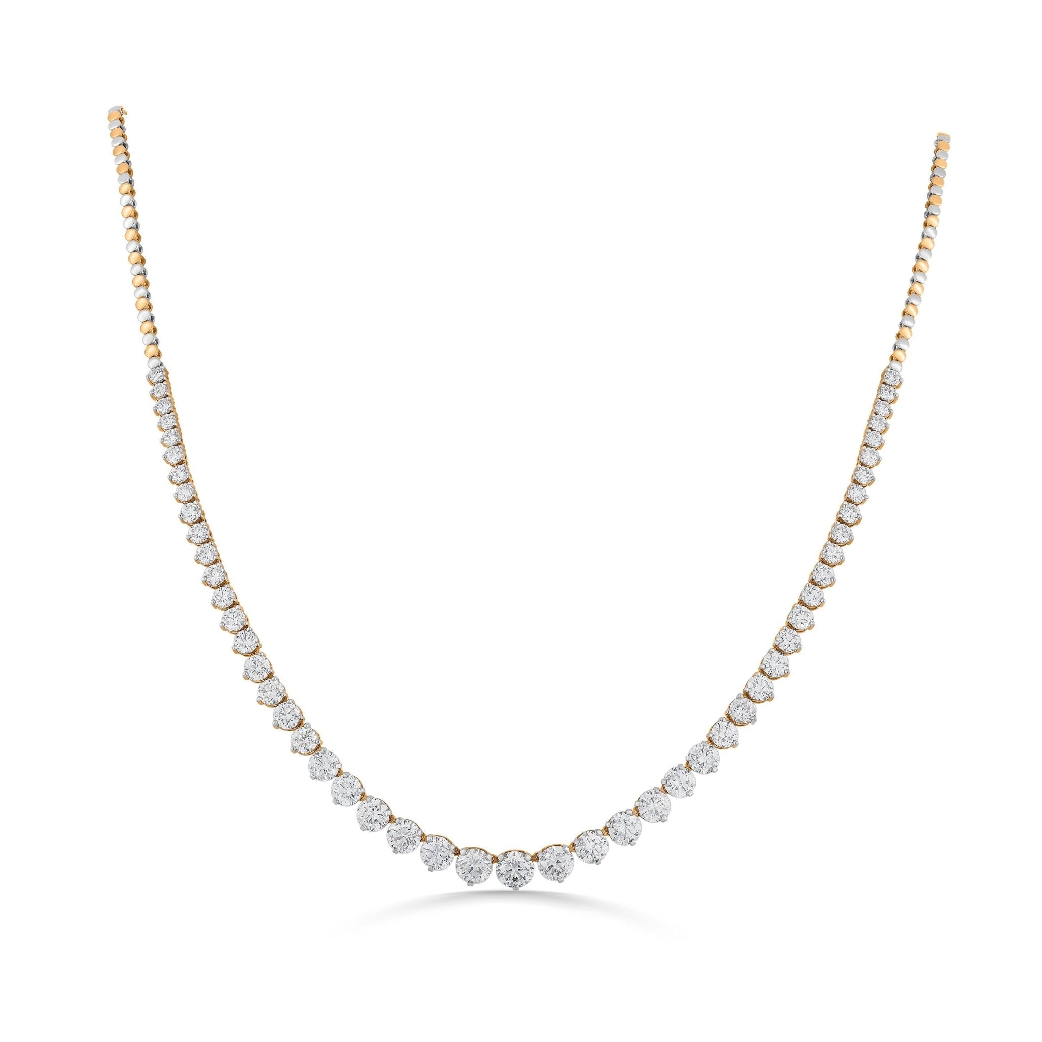 Zen Signature Solitaire Starry Pathway Necklace