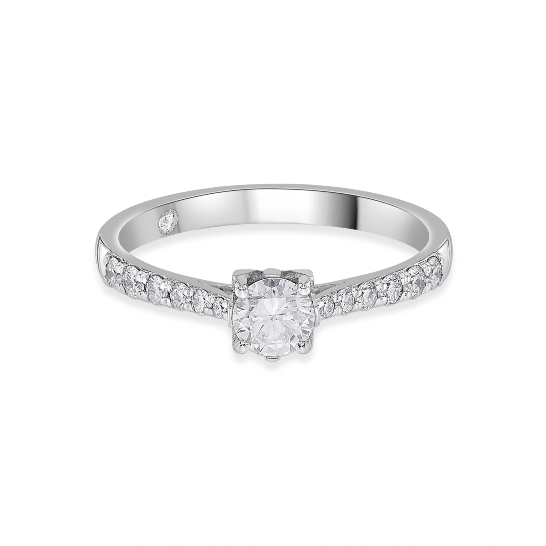 Zen Pirlanta Sparkle Promise Ring - Zen Diamond India