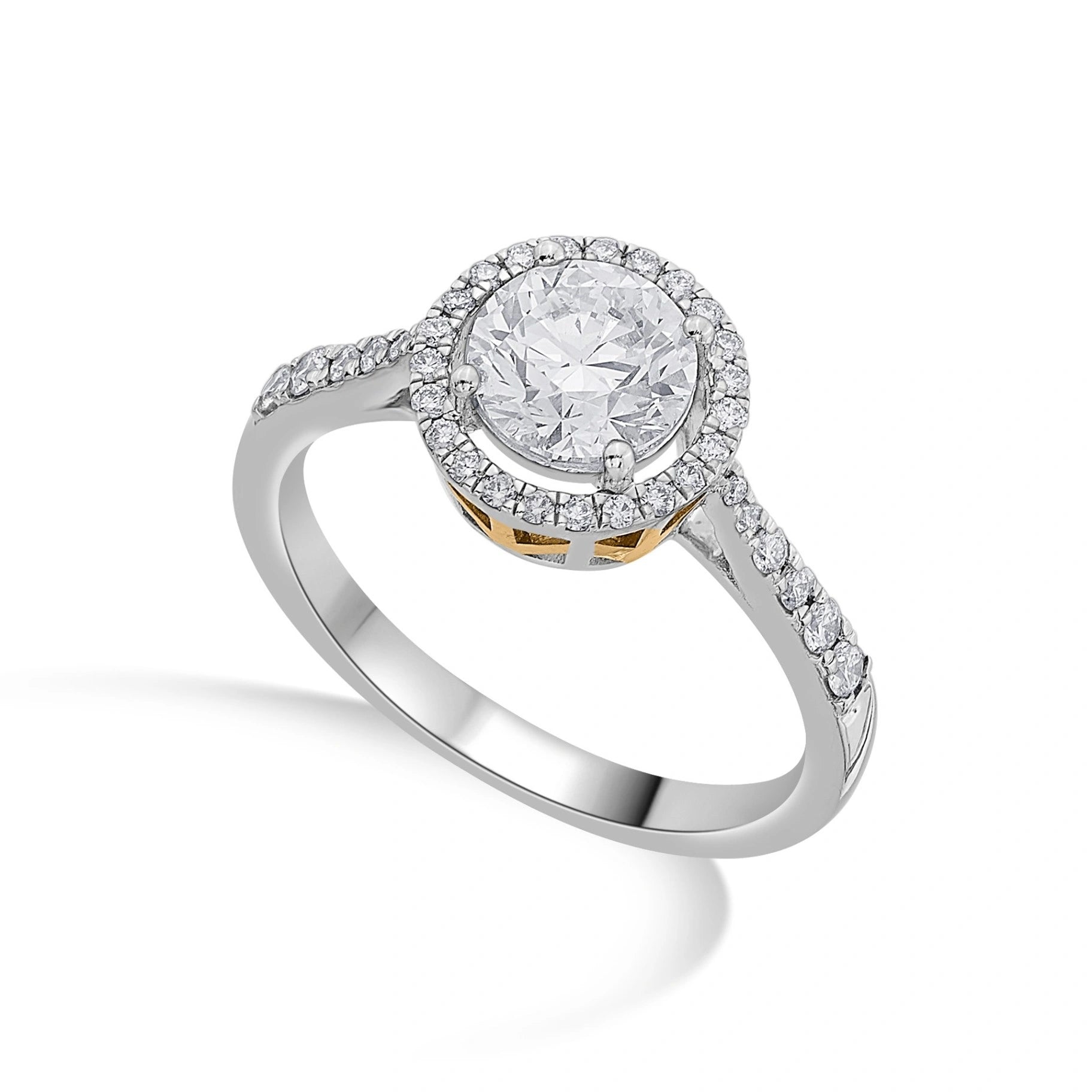 Zen Pirlanta Celestial Sparkle Ring - Zen Diamond India