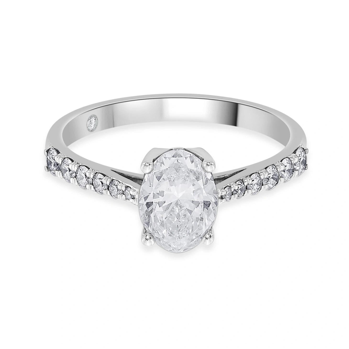 Solitaire Forever Glow Ring - Zen Diamond India