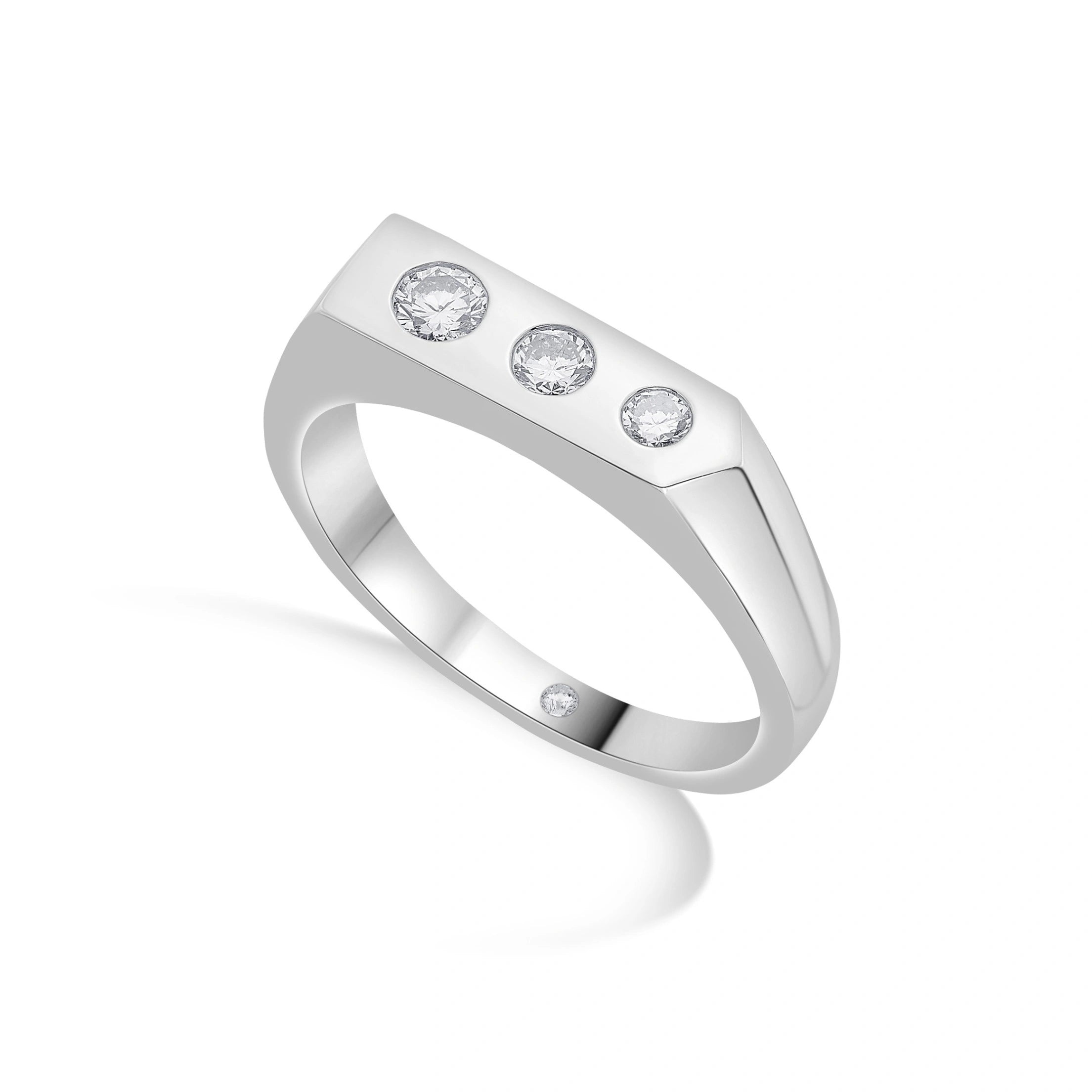 Hugo Modern Trinity Band - Zen Diamond India