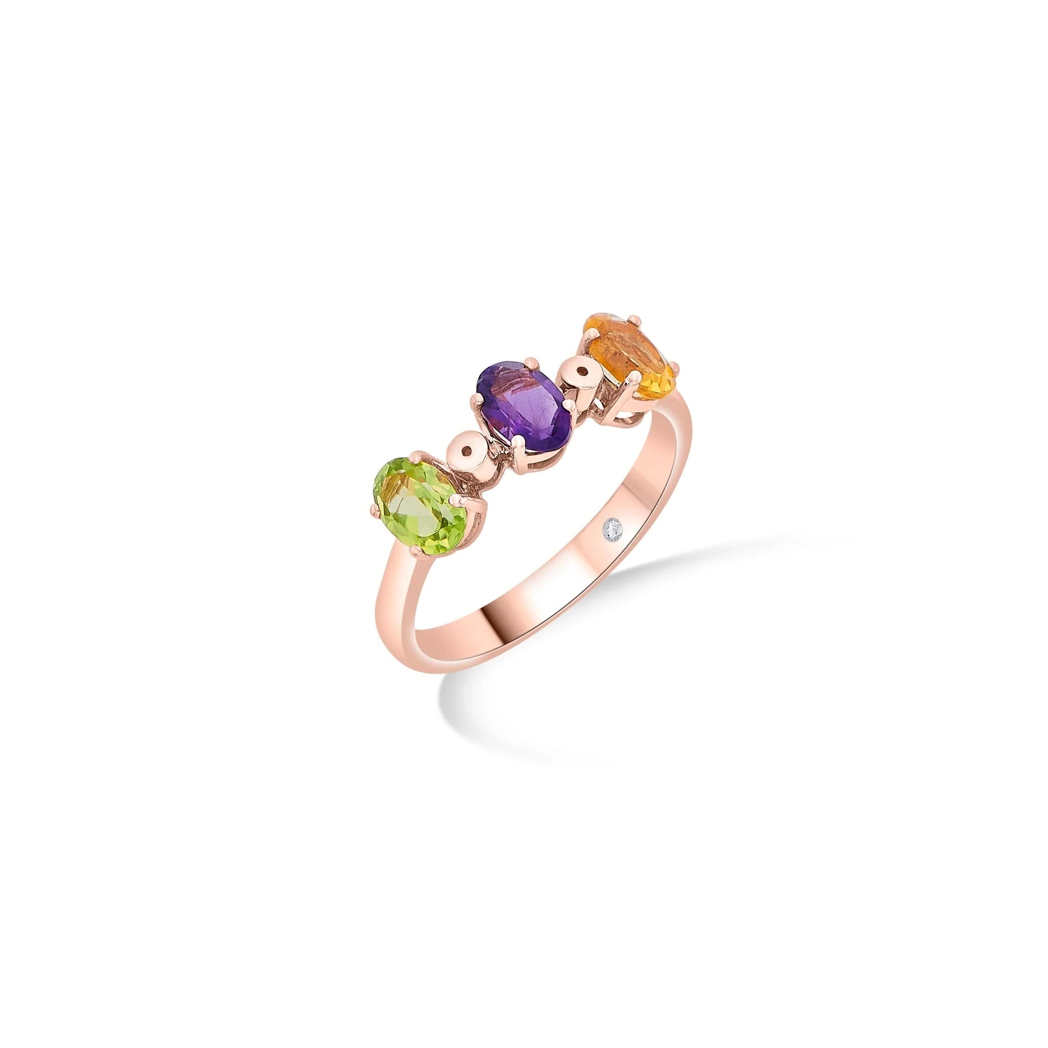 Color Pop Radiant Trifecta Ring