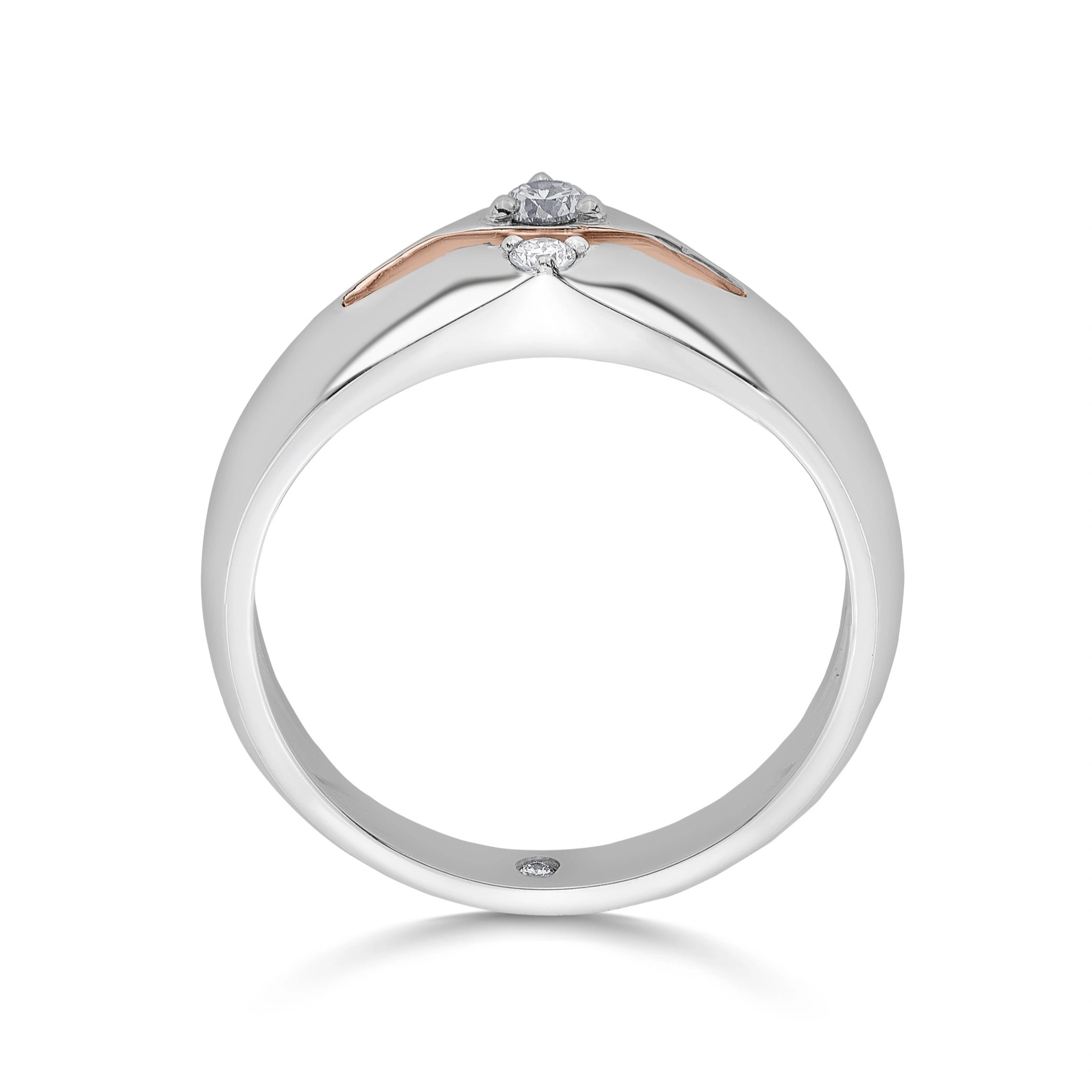 Hugo Axis Spark Duo Ring - Zen Diamond India