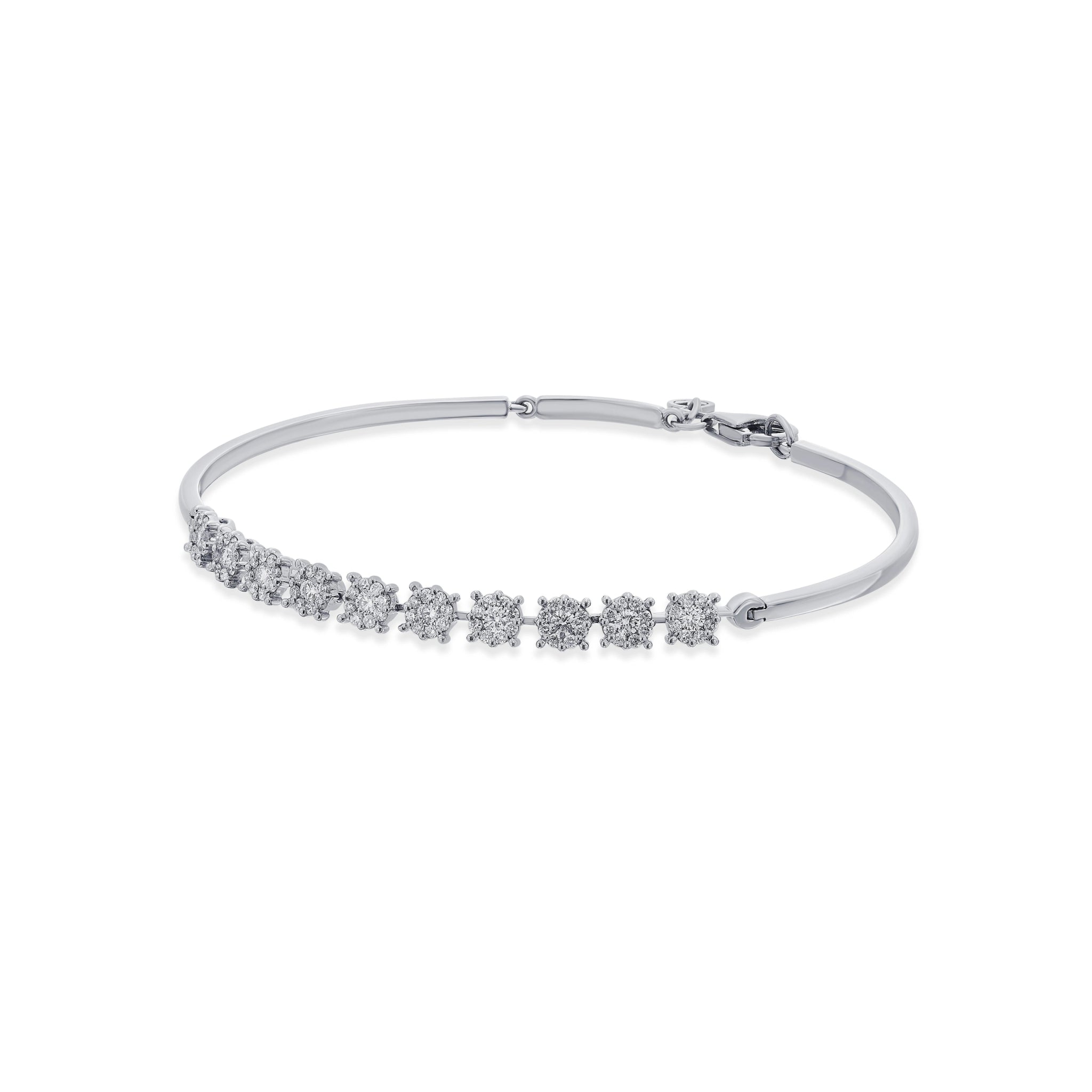 Zen Pirlanta White Sparkle Bracelet - Zen Diamond India