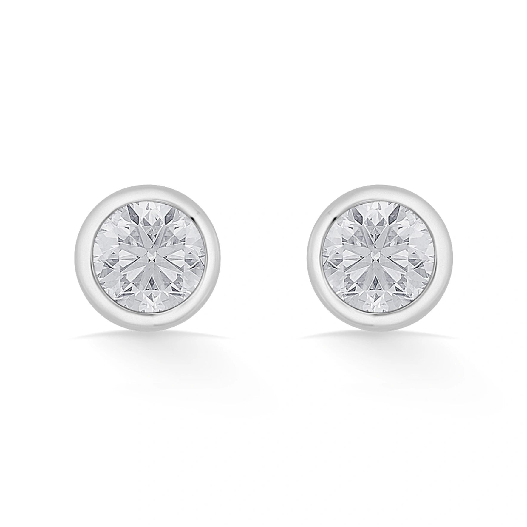 Pure Shine Solitaire Studs - Zen Diamond India