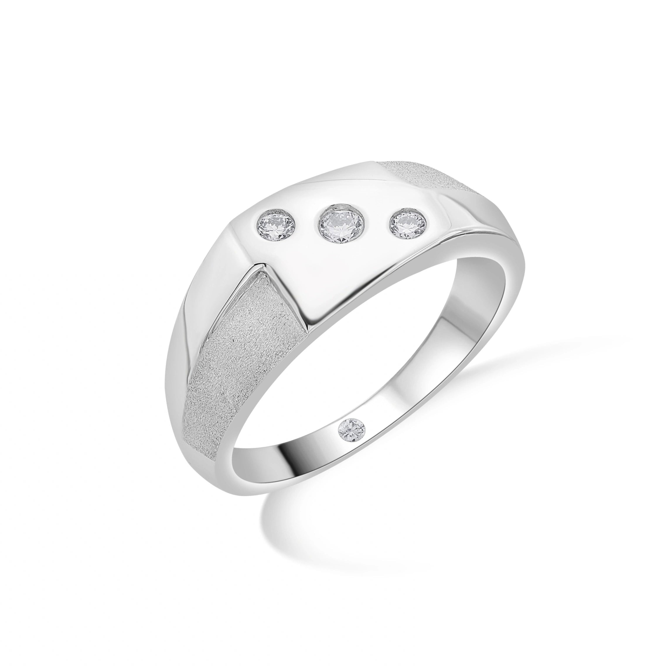 Hugo Textured Comet Ring