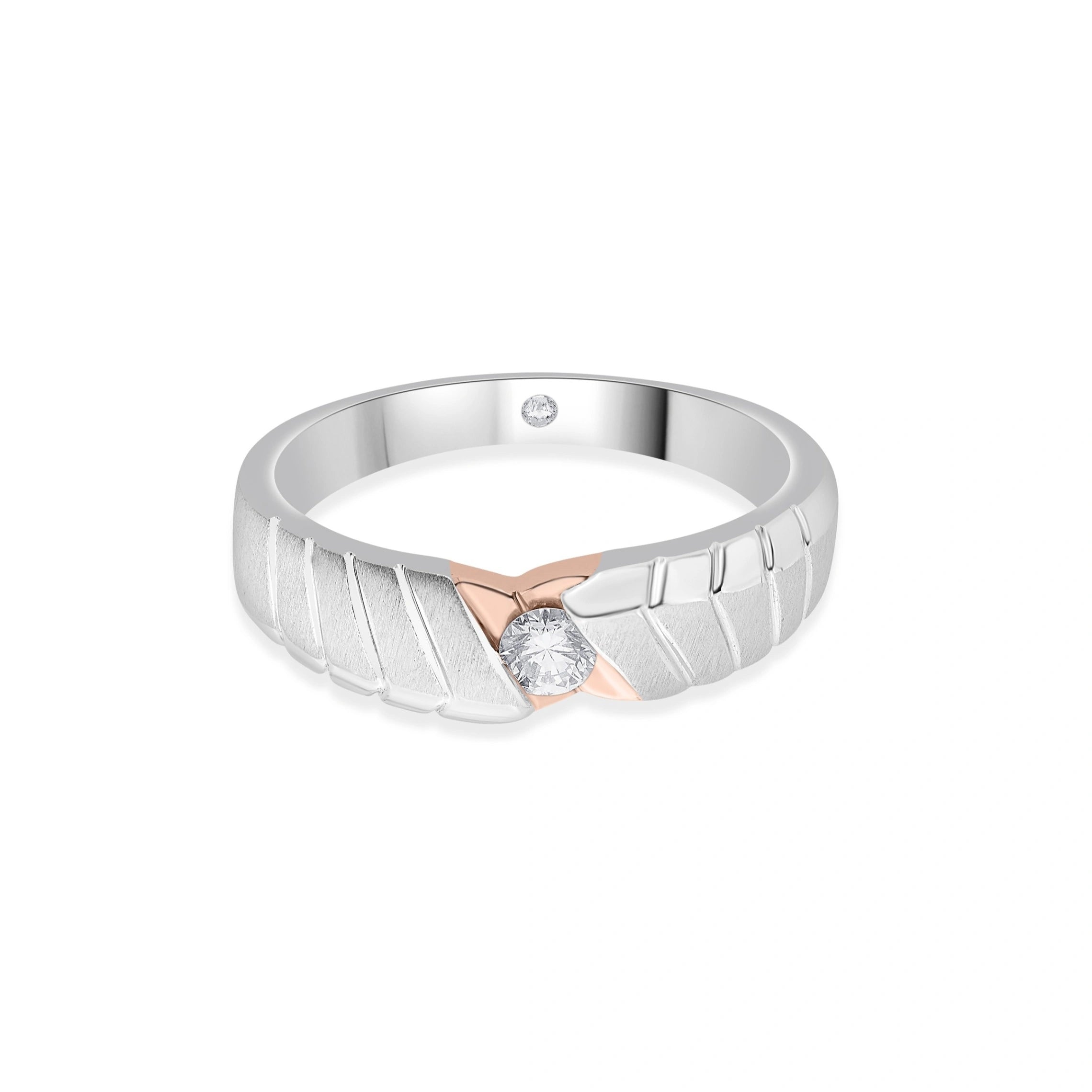 Hugo Wing Crest Ring - Zen Diamond India