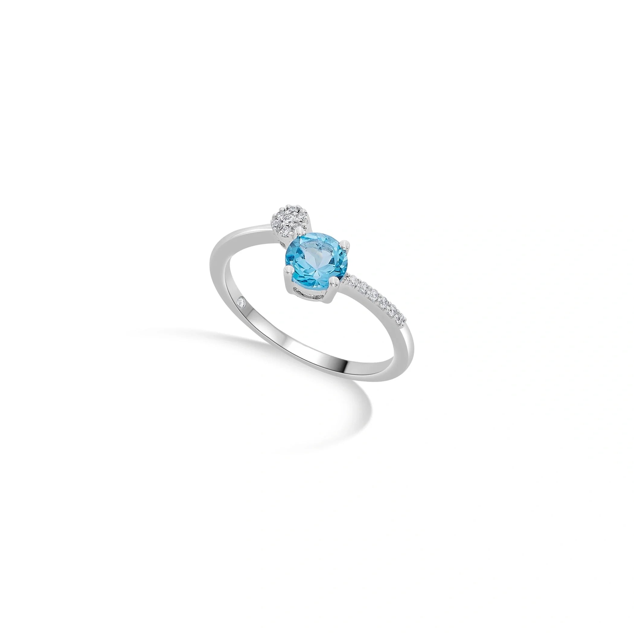 Color Pop Twist and Dazzle Ring - Zen Diamond India