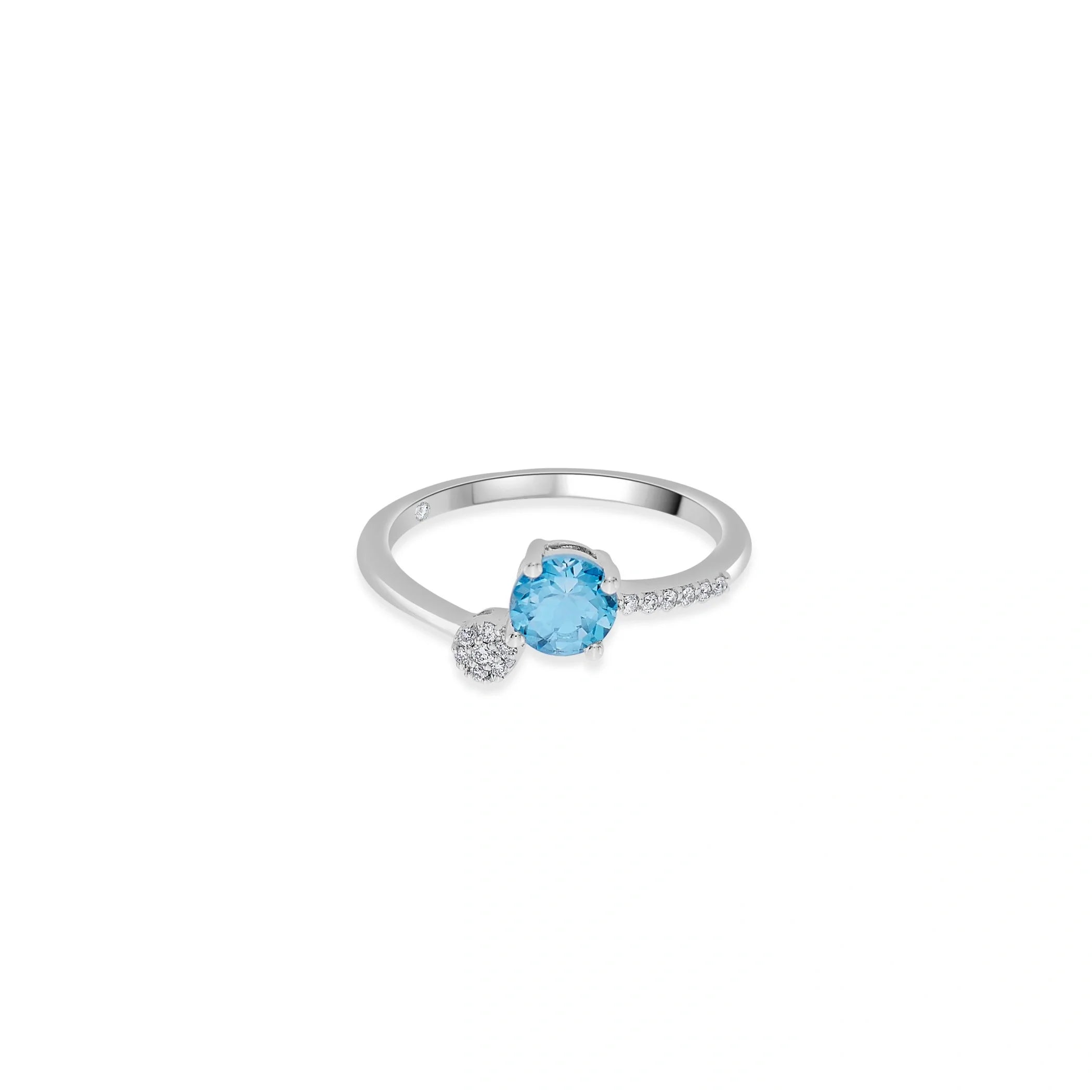 Color Pop Twist and Dazzle Ring - Zen Diamond India