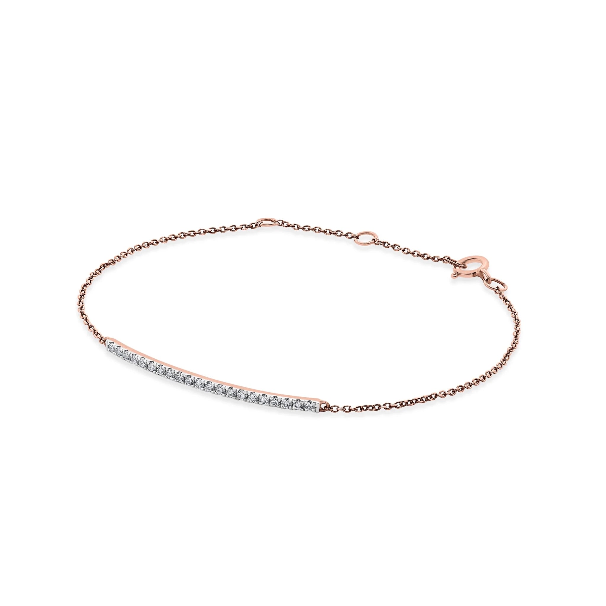 Solitaire Starlit Whisper Bracelet - Zen Diamond India