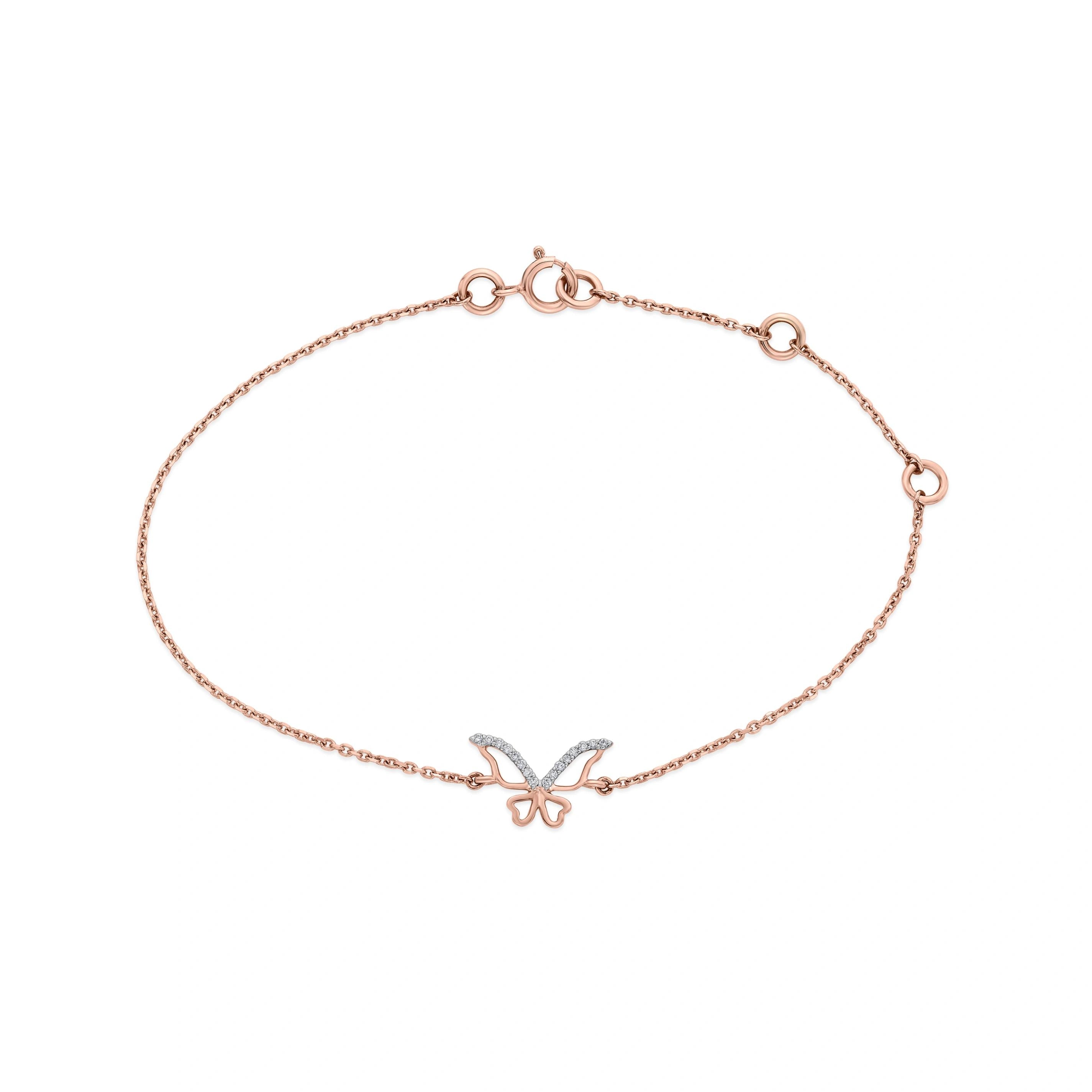Deck Up Flutter Charm Bracelet - Zen Diamond India