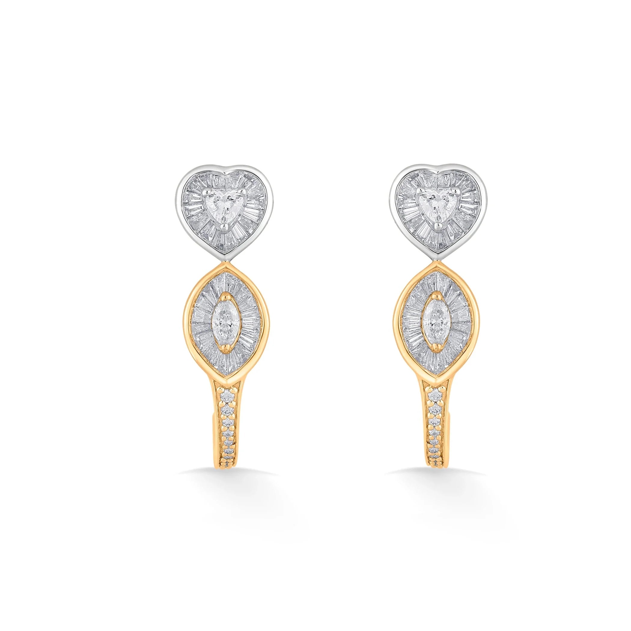 Iris Heartbeats of Gold and Glam - Zen Diamond India