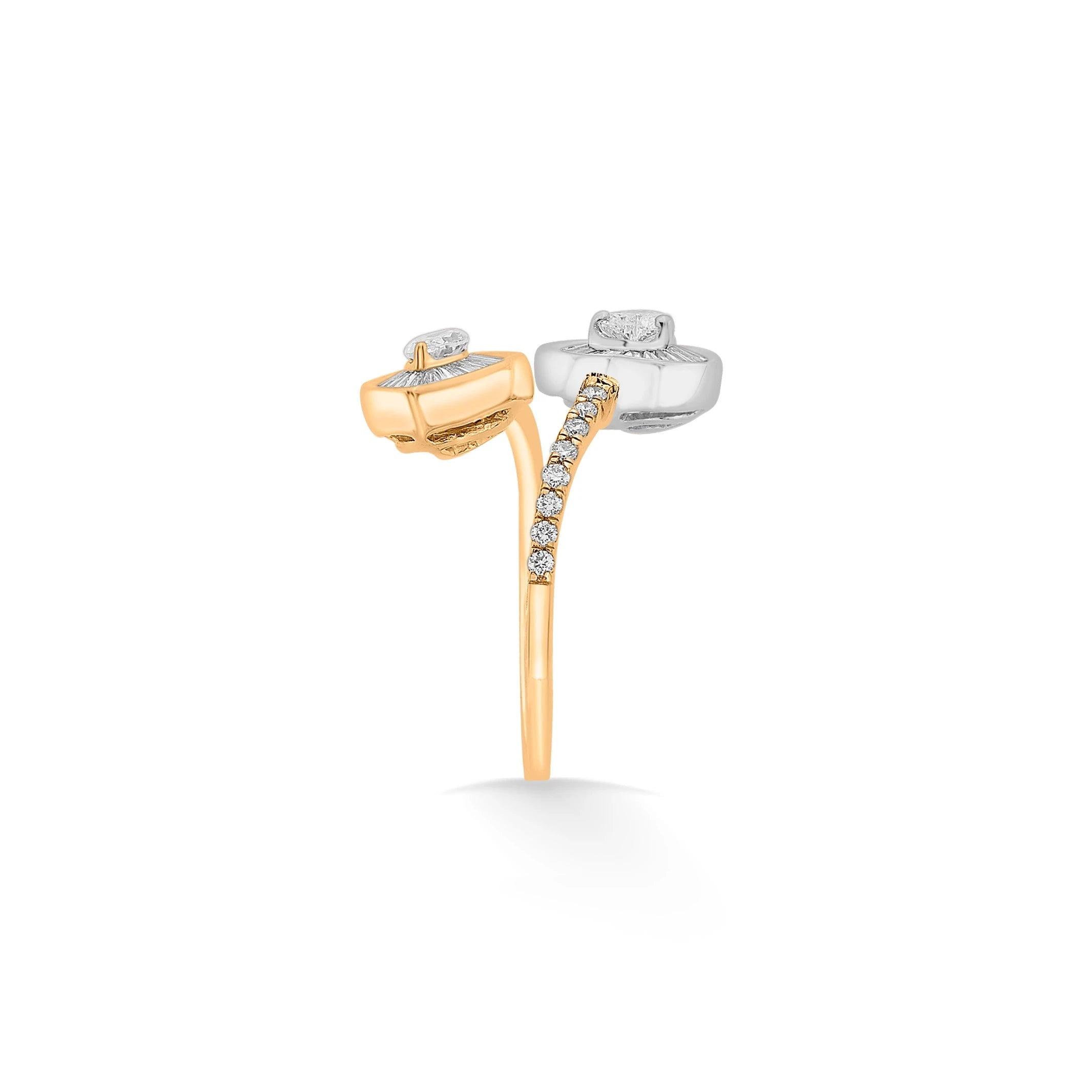 Iris Stellar Symmetry Ring - Zen Diamond India