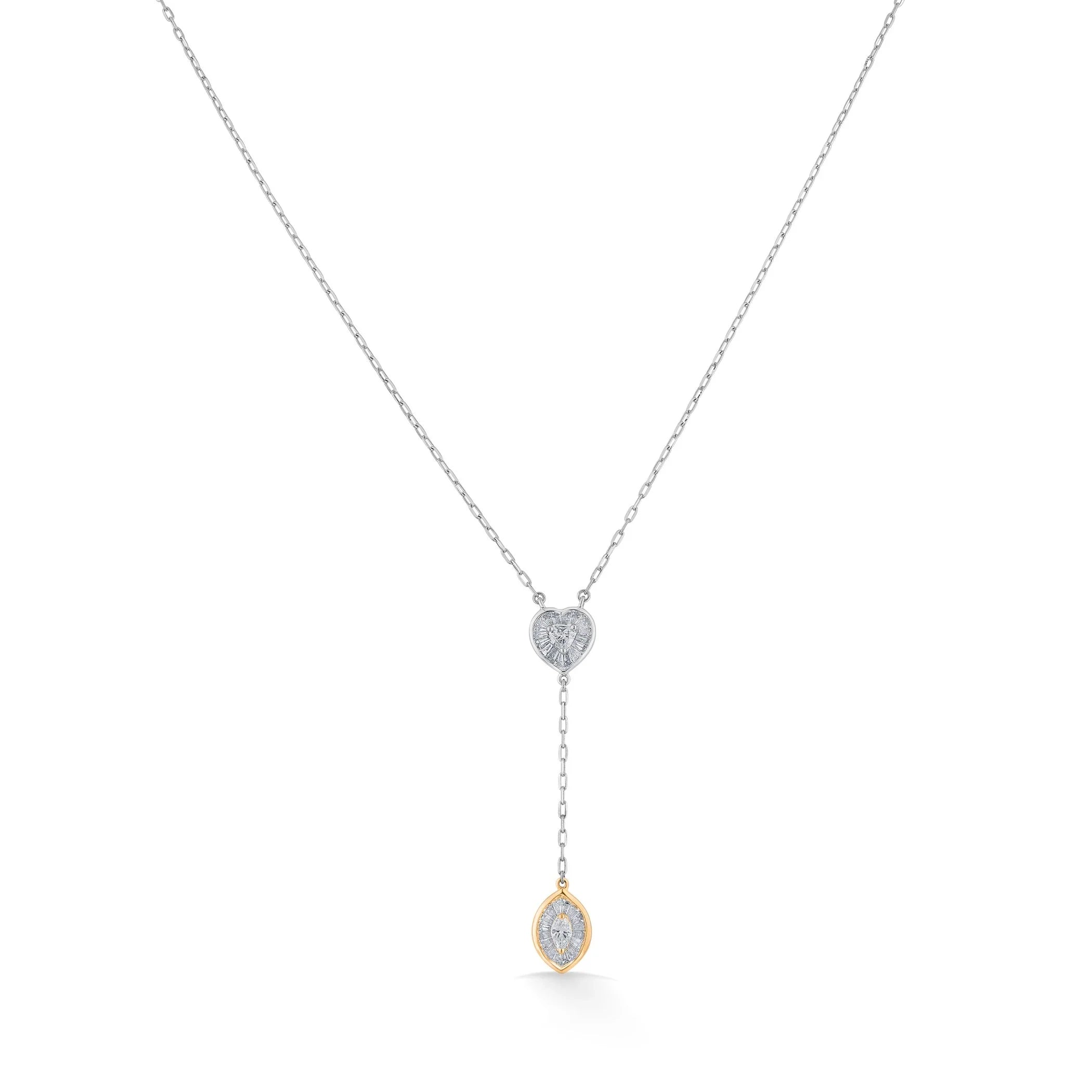 Iris Enigma Lariat Necklace - Zen Diamond India