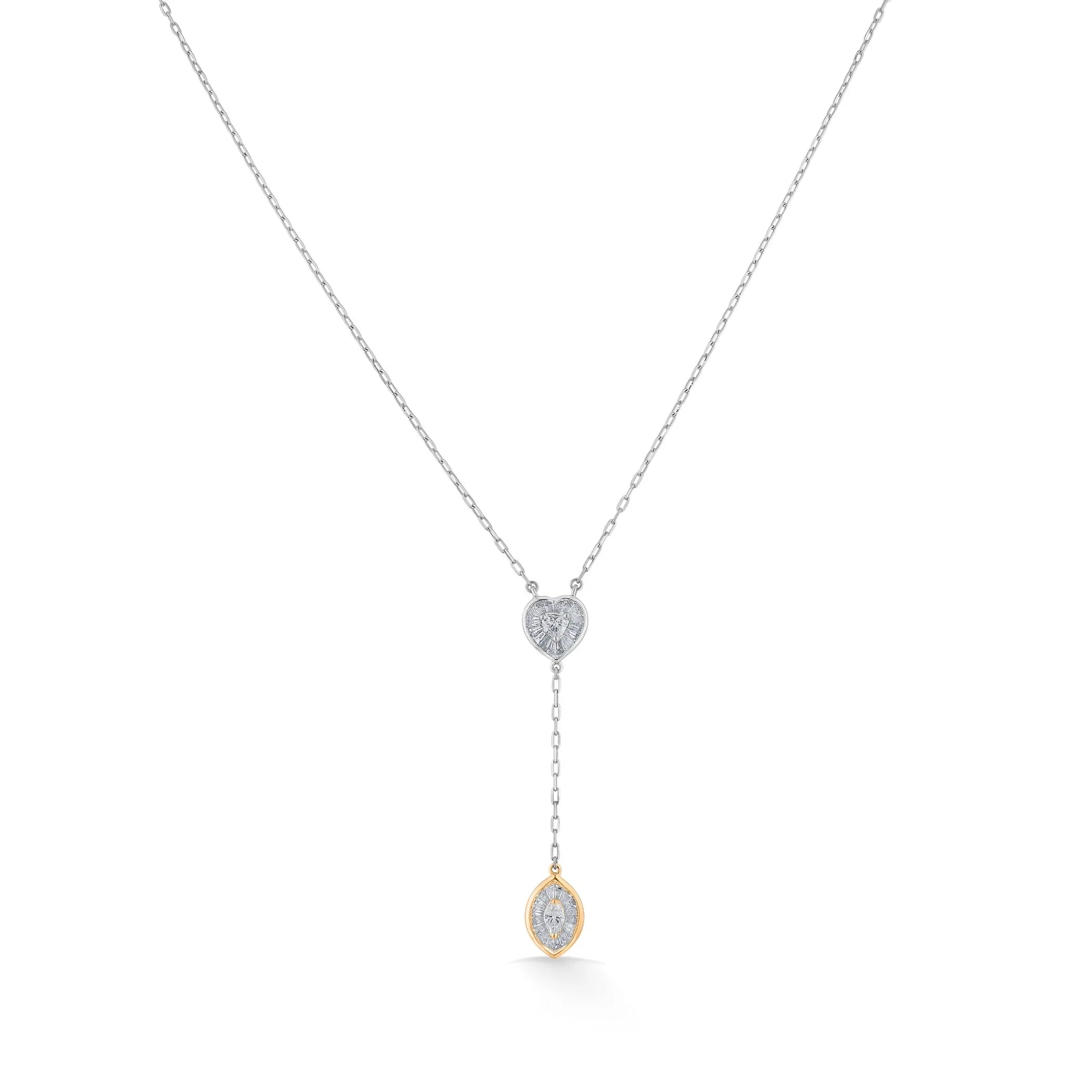 Iris Enigma Lariat Necklace - Zen Diamond India