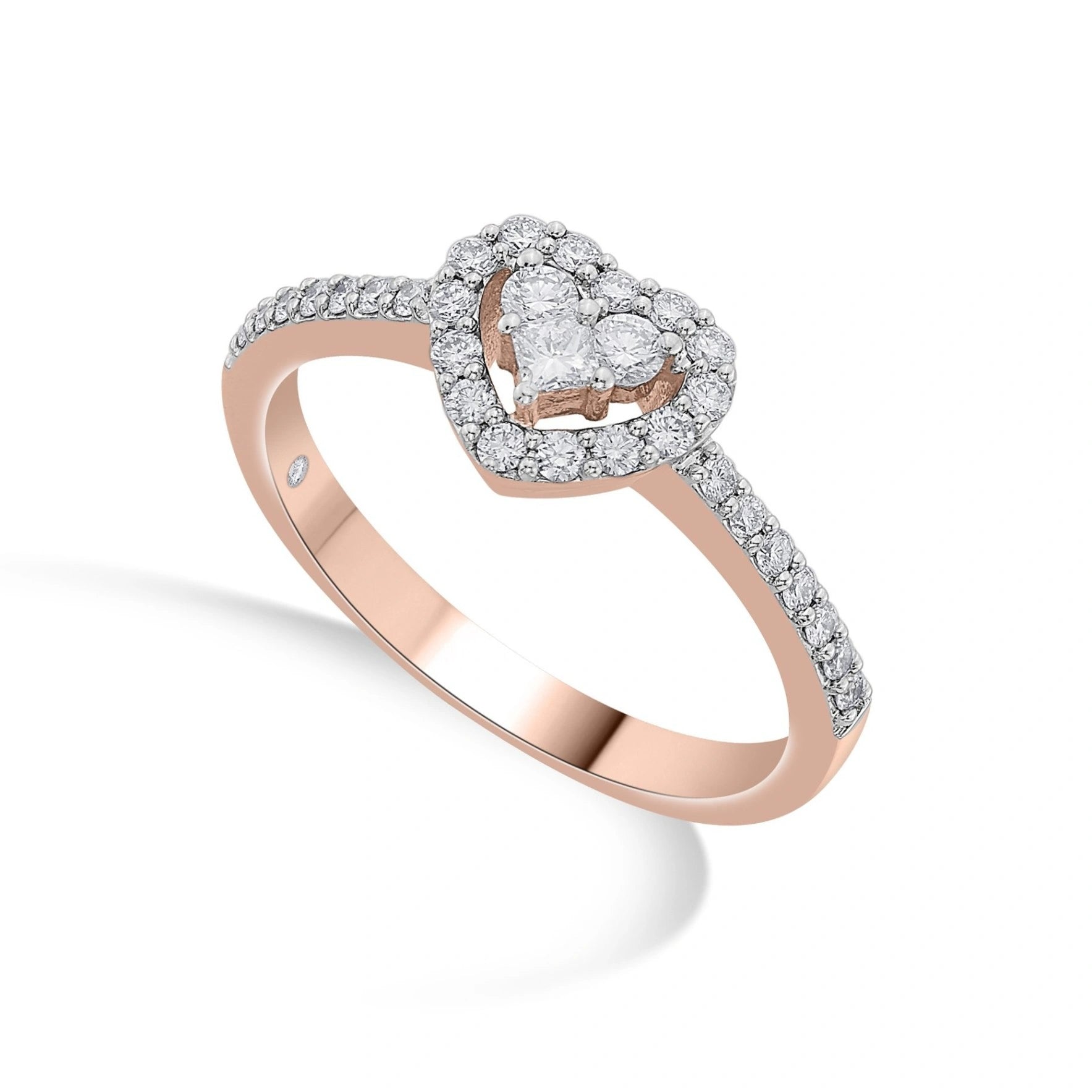 Love Knot Celestial Heartfire Ring
