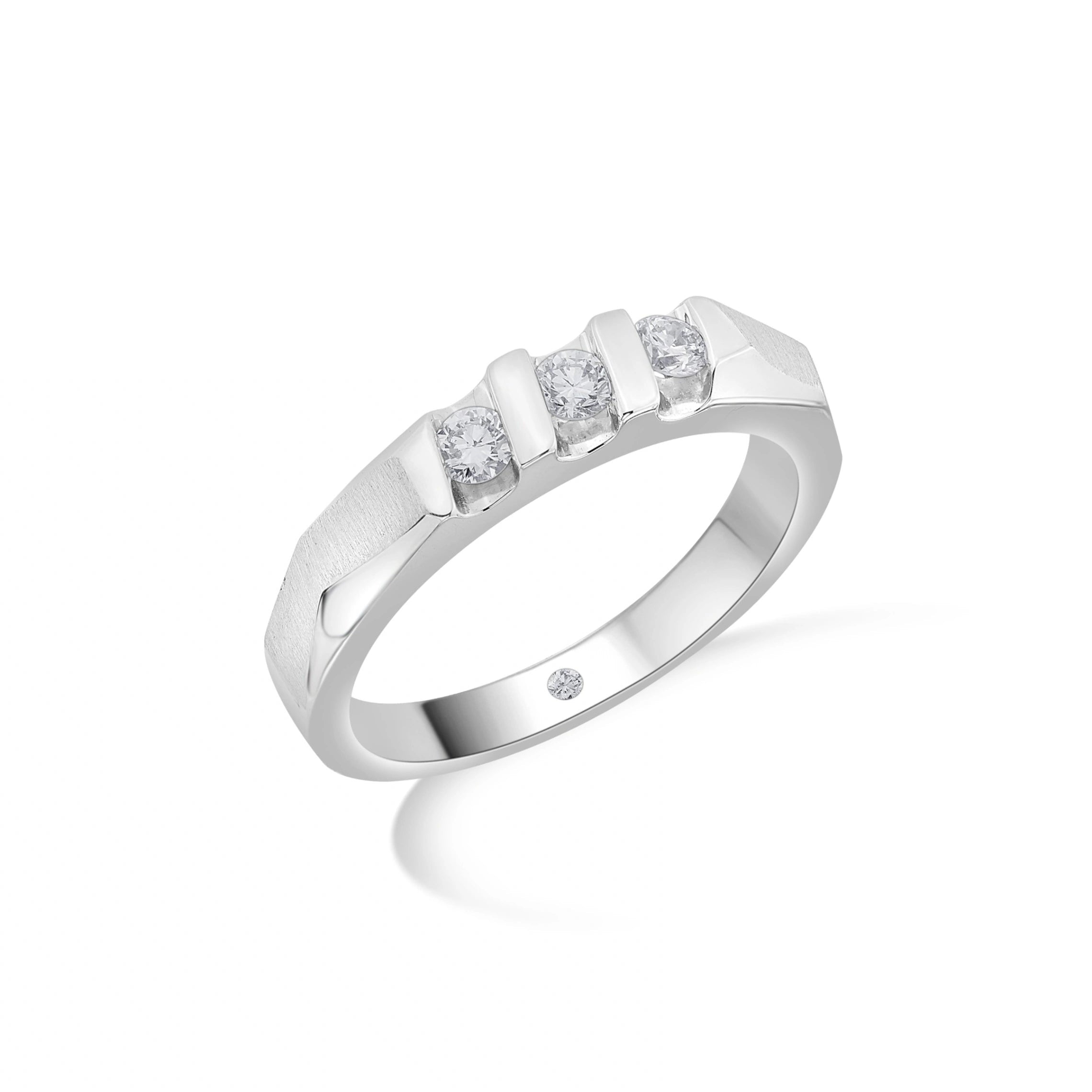Hugo Triad Groove Ring