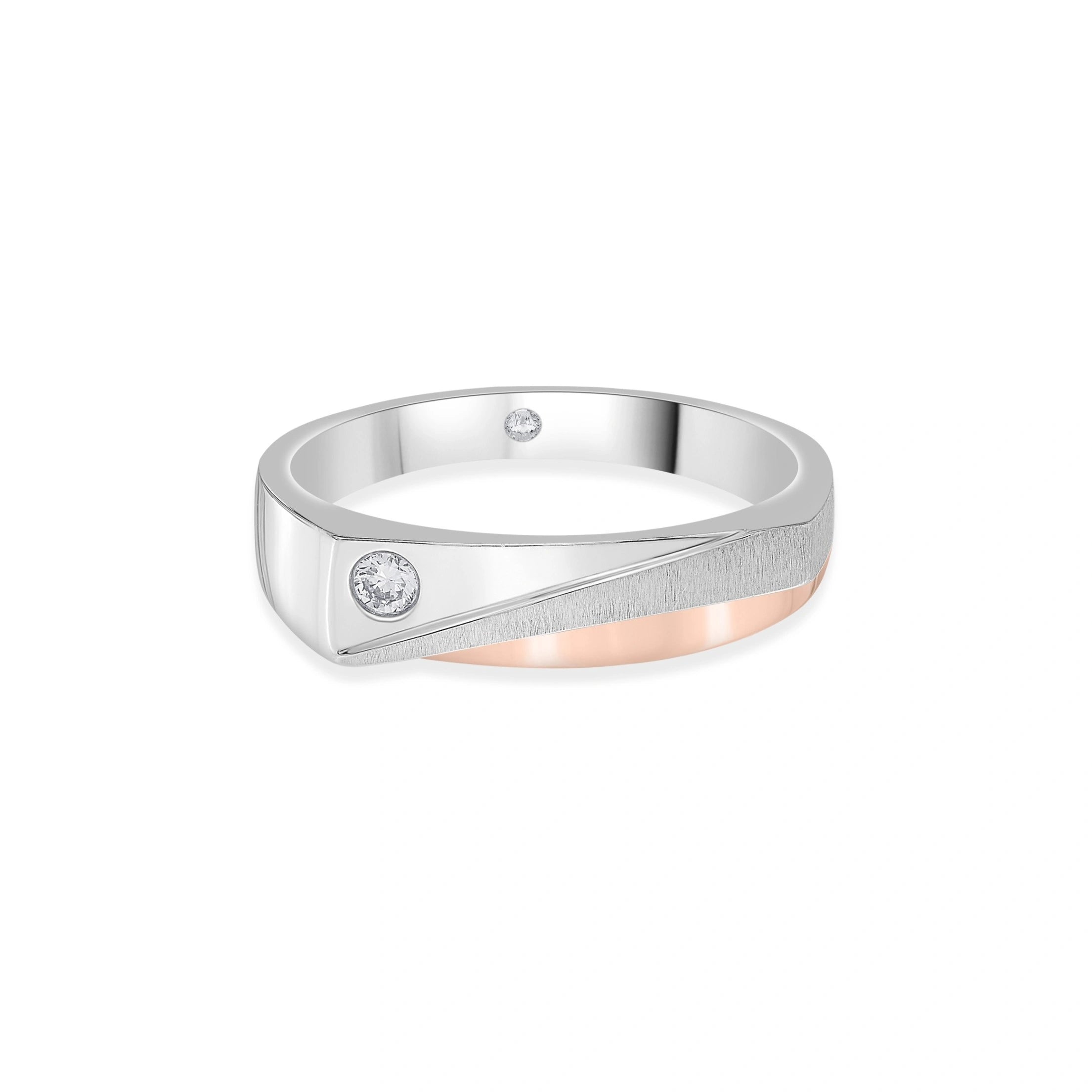 Hugo Modern Ascent Ring - Zen Diamond India