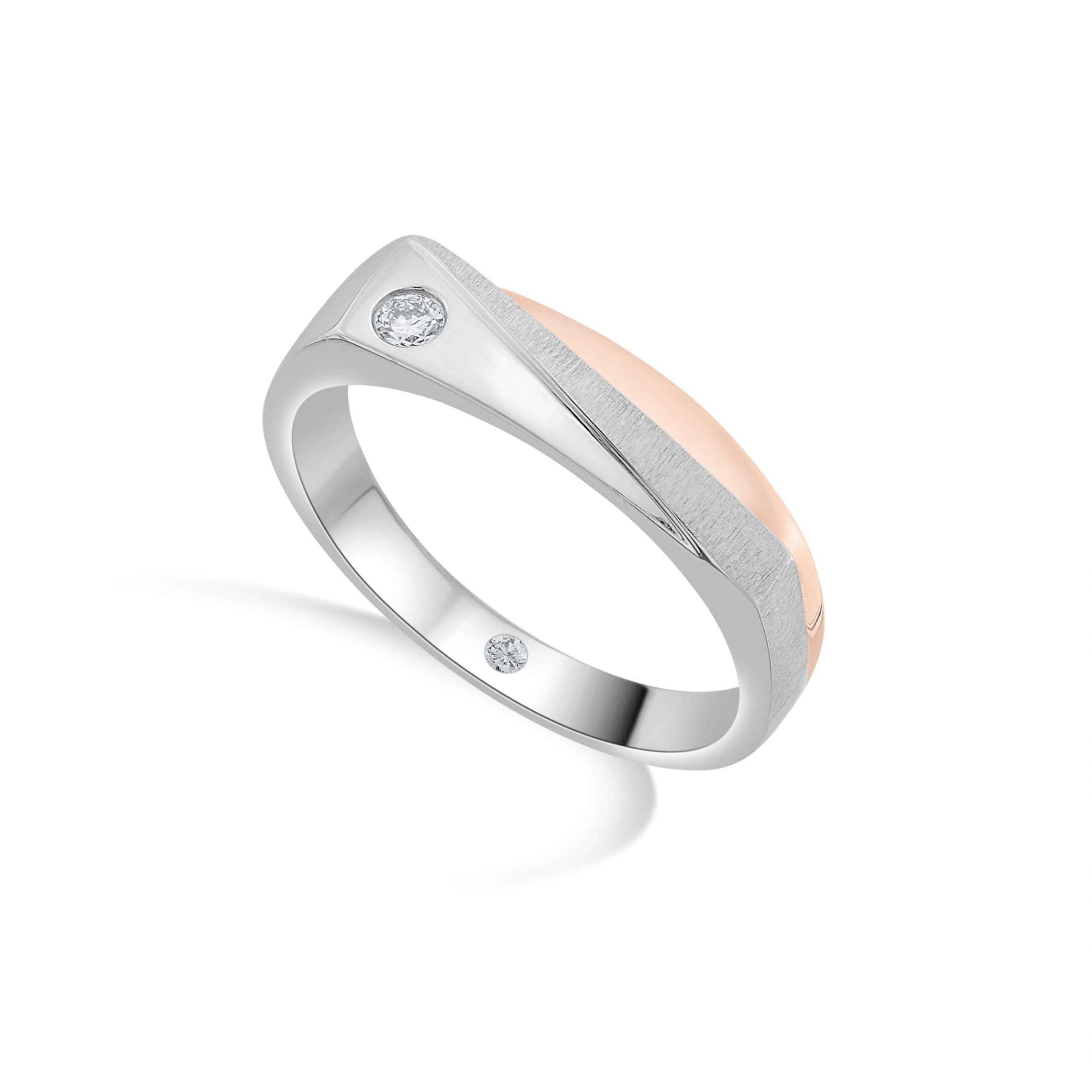 Hugo Modern Ascent Ring - Zen Diamond India