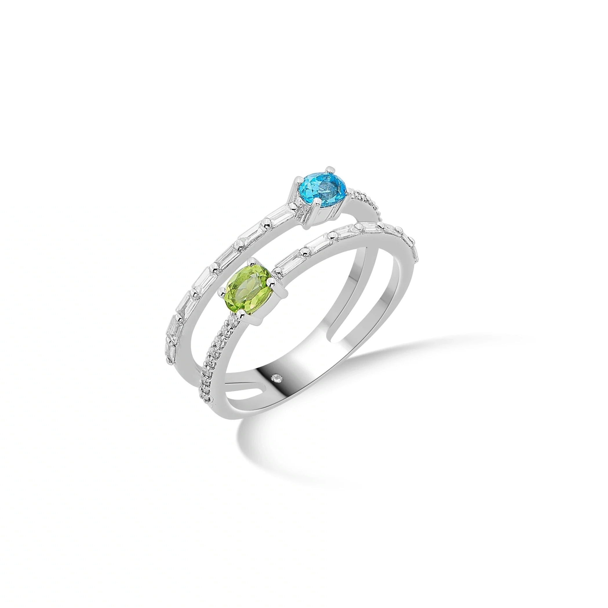 Color Pop Orbit Sparkle Luxe Ring