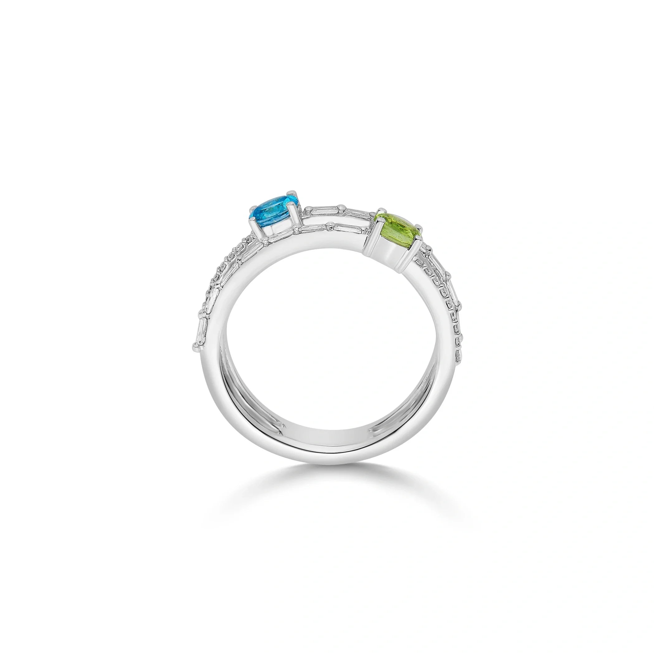 Color Pop Orbit Sparkle Luxe Ring - Zen Diamond India