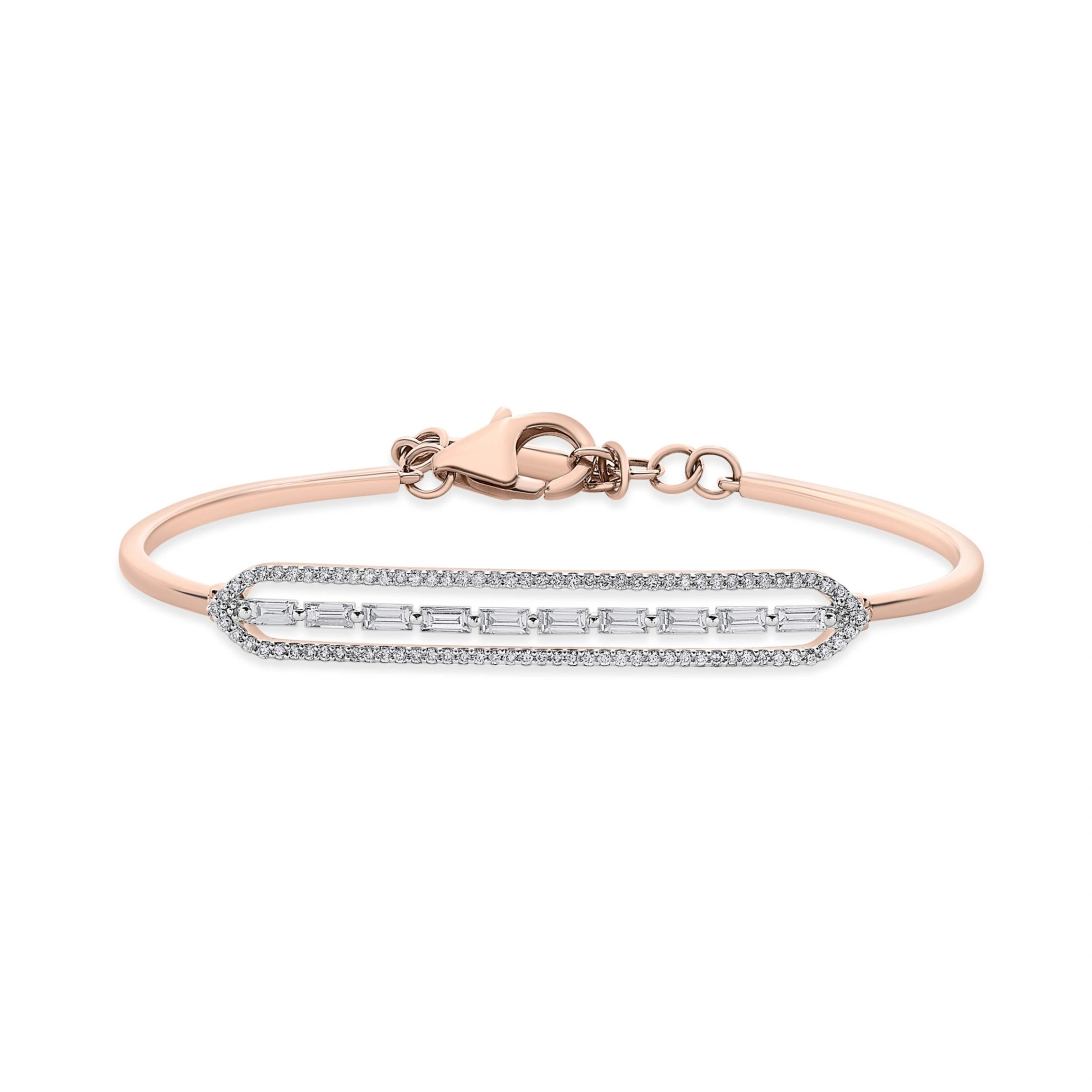 Sassy Sleek Line of Light Bracelet - Zen Diamond India