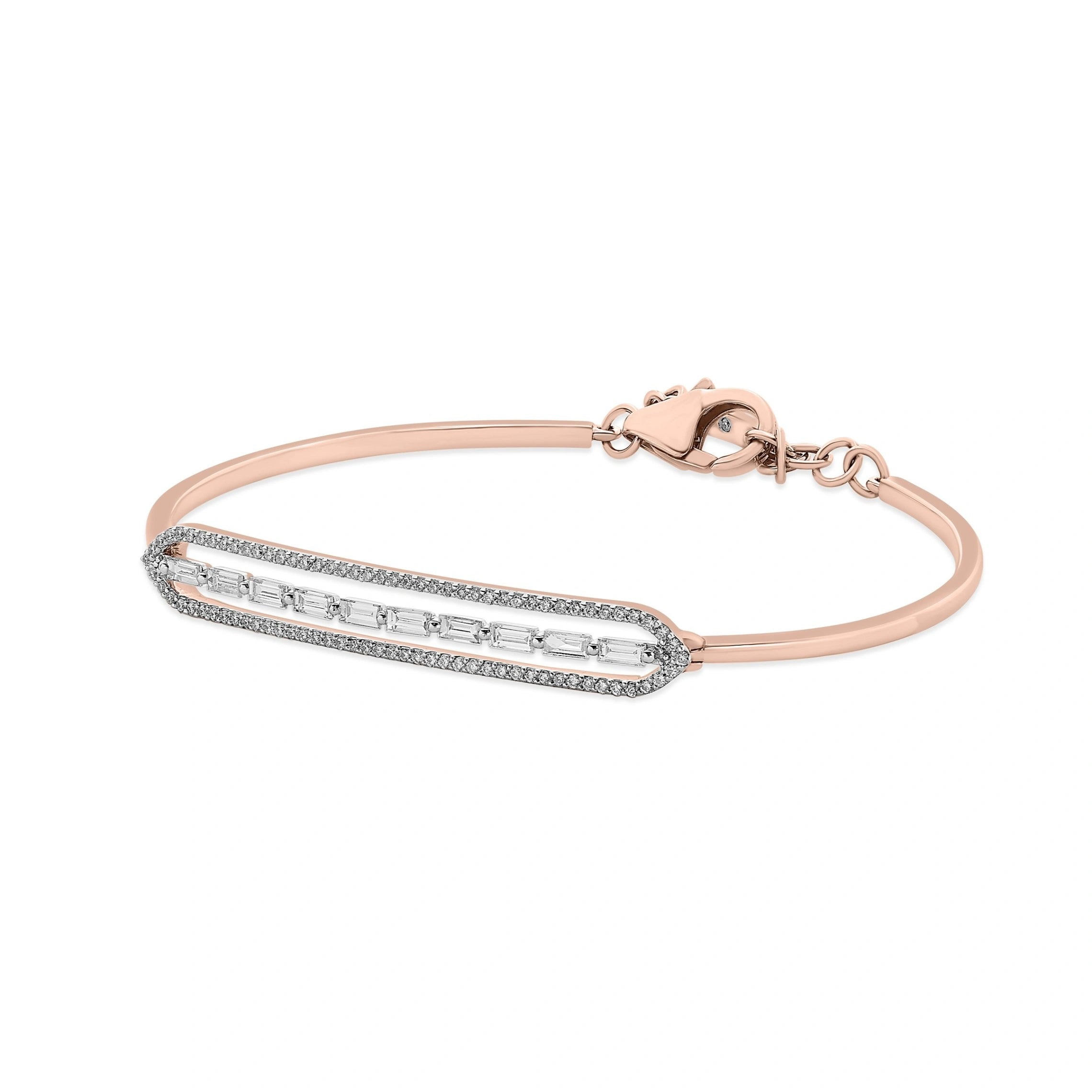 Sassy Sleek Line of Light Bracelet - Zen Diamond India