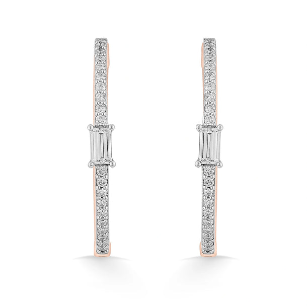 Classic Sleek Sparkle Drops - Zen Diamond India