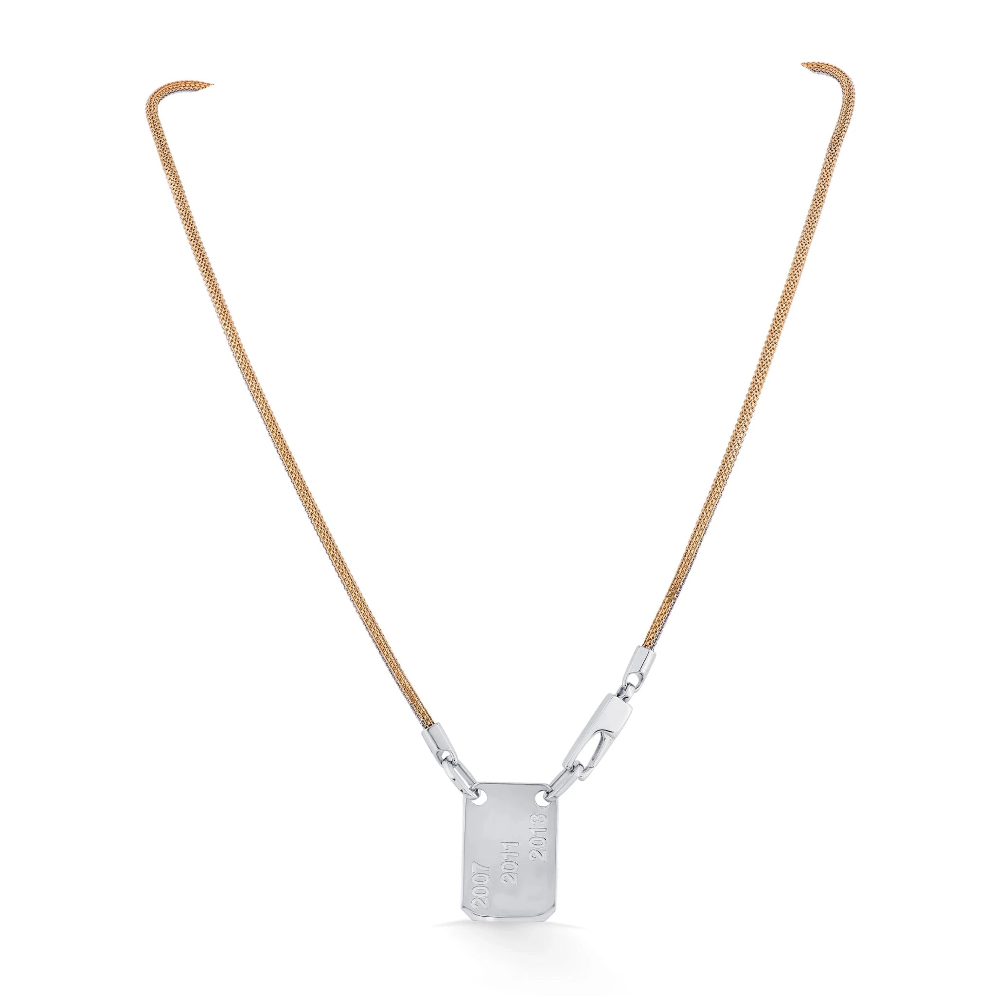Hugo Signature Mark Necklace - Zen Diamond India