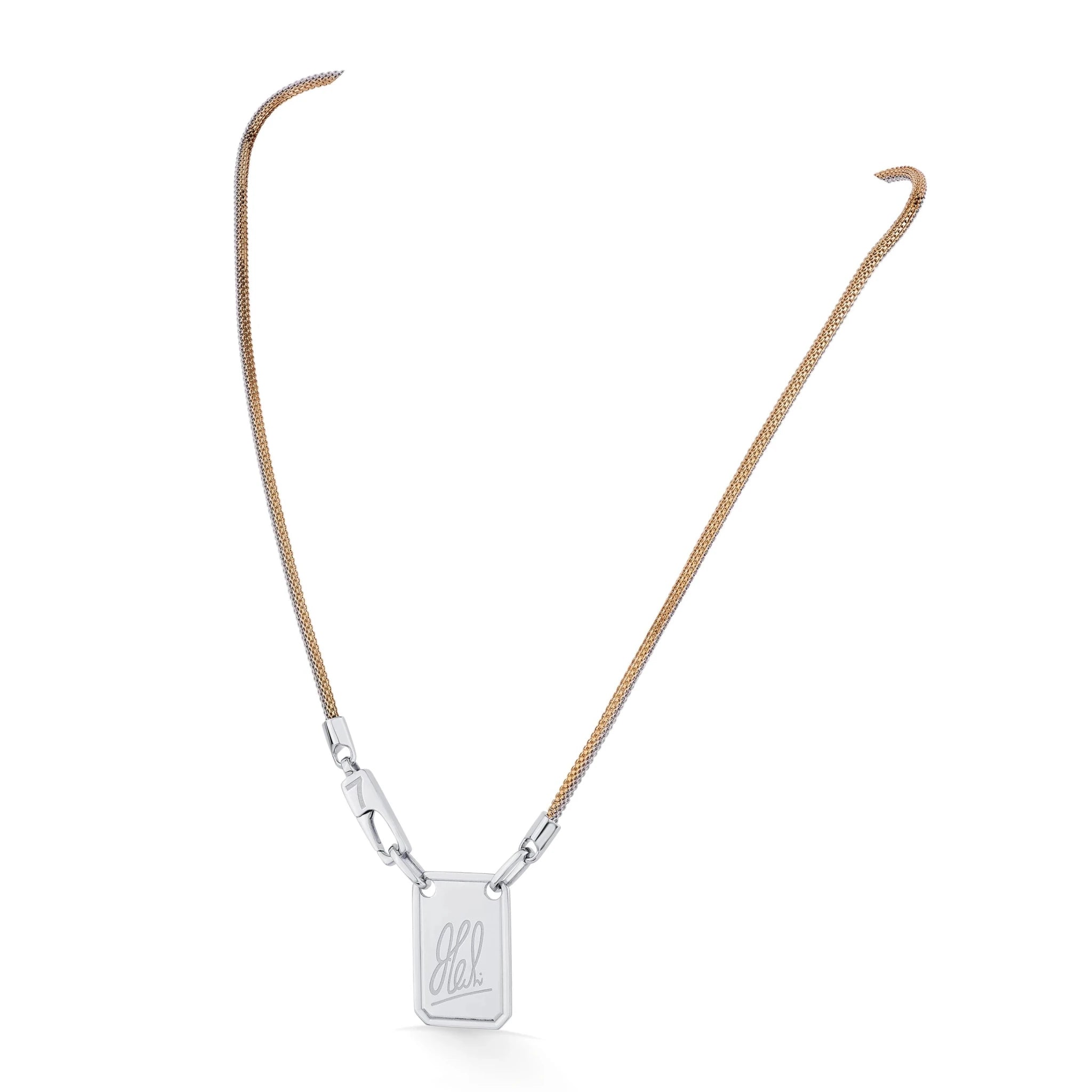 Hugo Signature Mark Necklace - Zen Diamond India