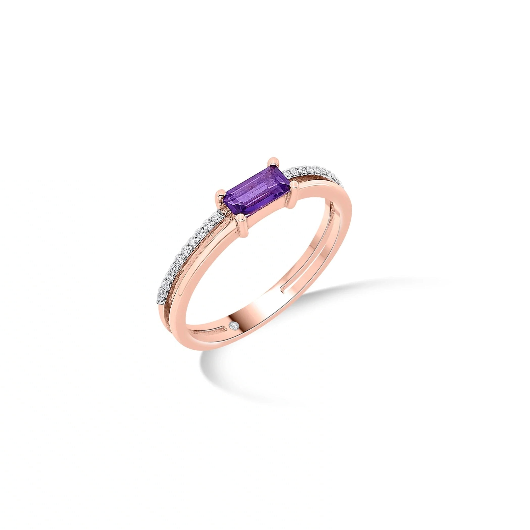 Color Pop Regal Amber Solitaire