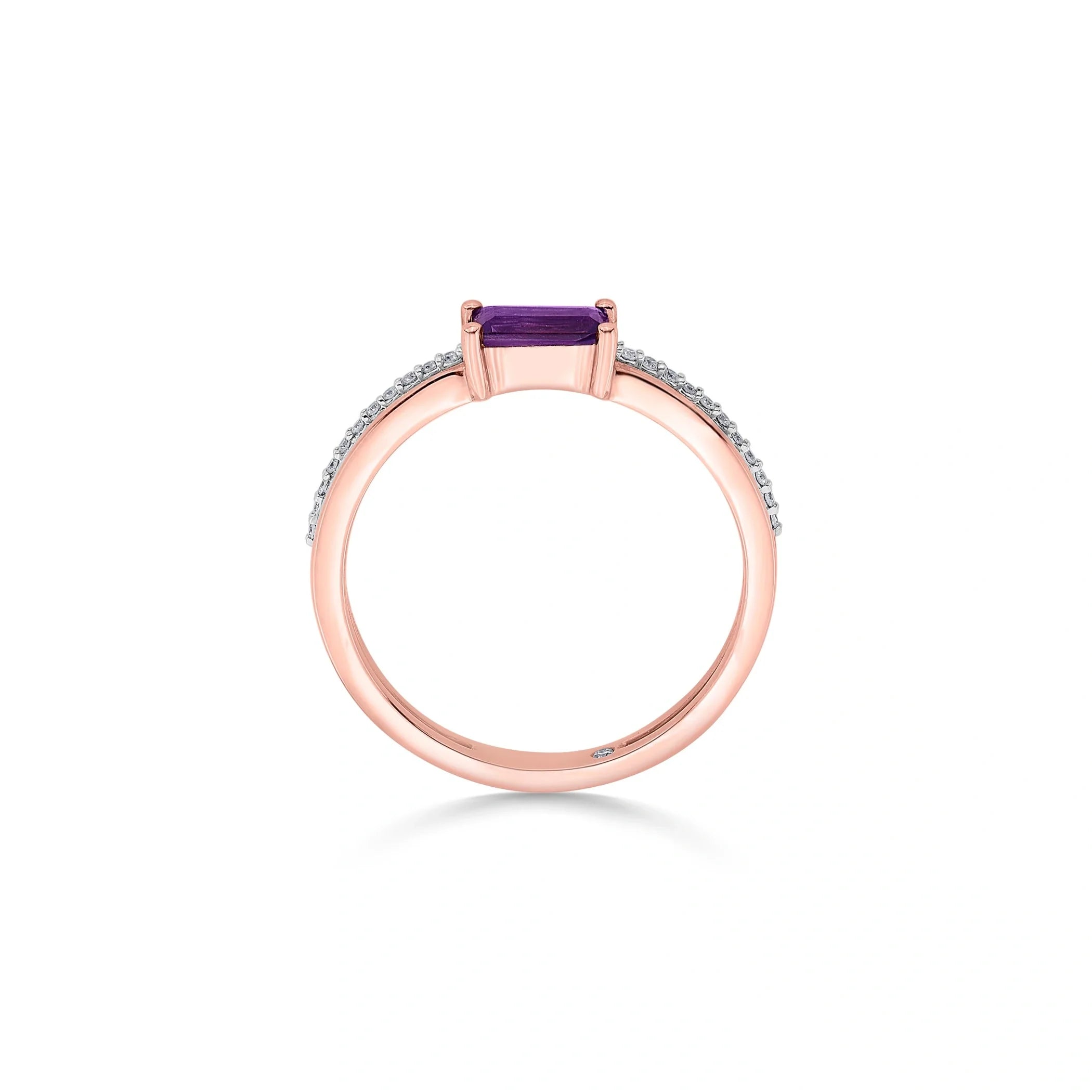 Color Pop Regal Amber Solitaire - Zen Diamond India