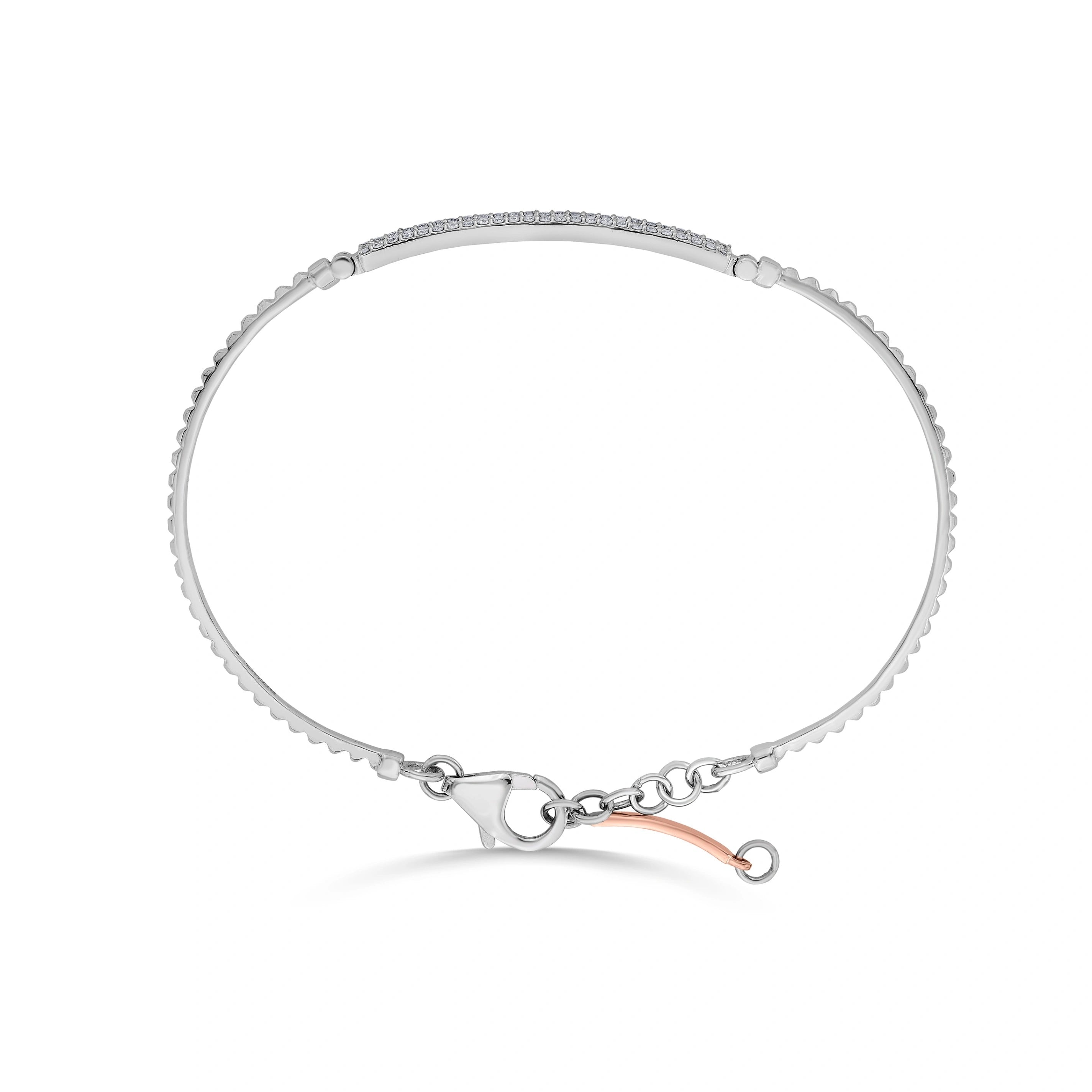 Streamline Sparkle Bracelet - Zen Diamond India