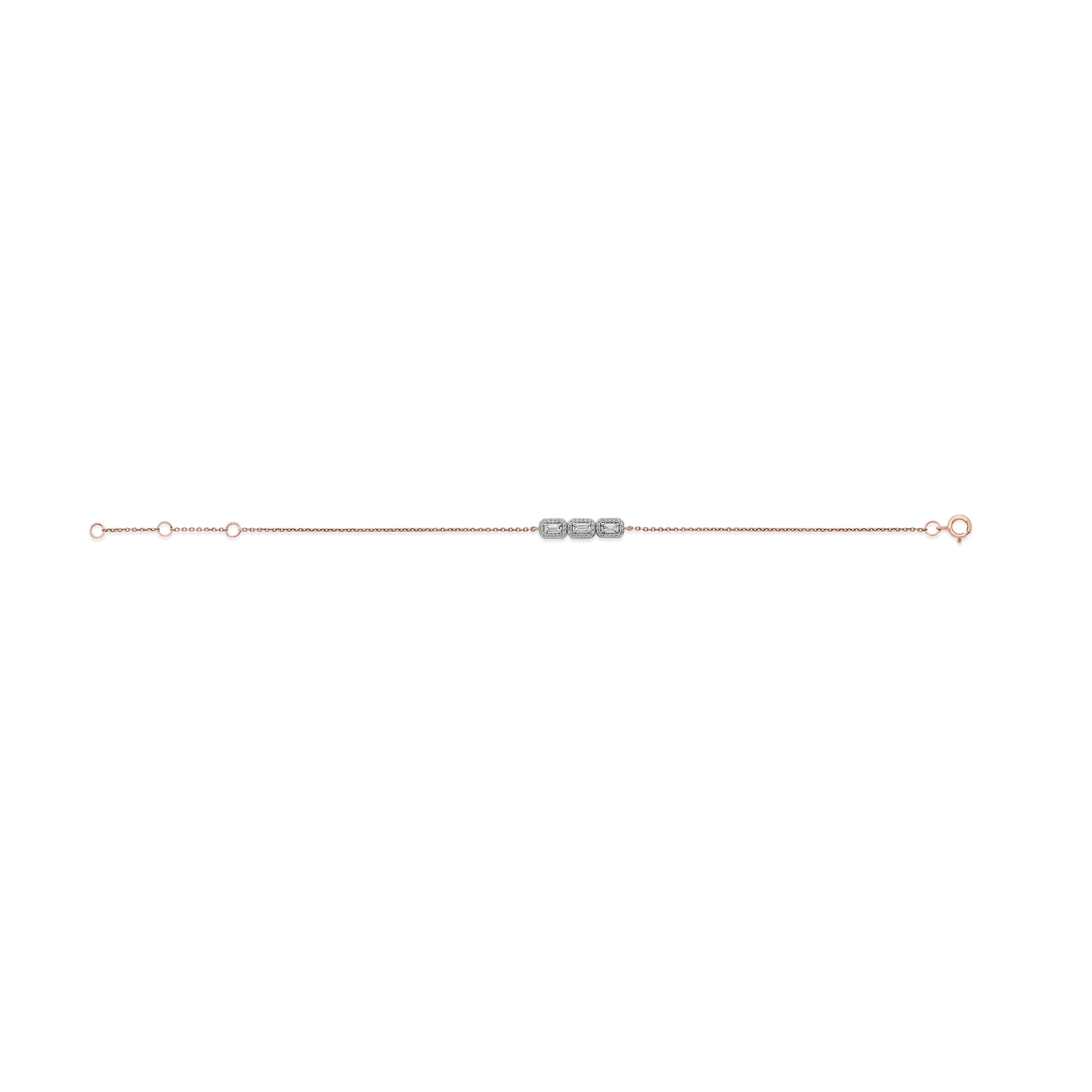 Classic Trilight Spark Bracelet - Zen Diamond India