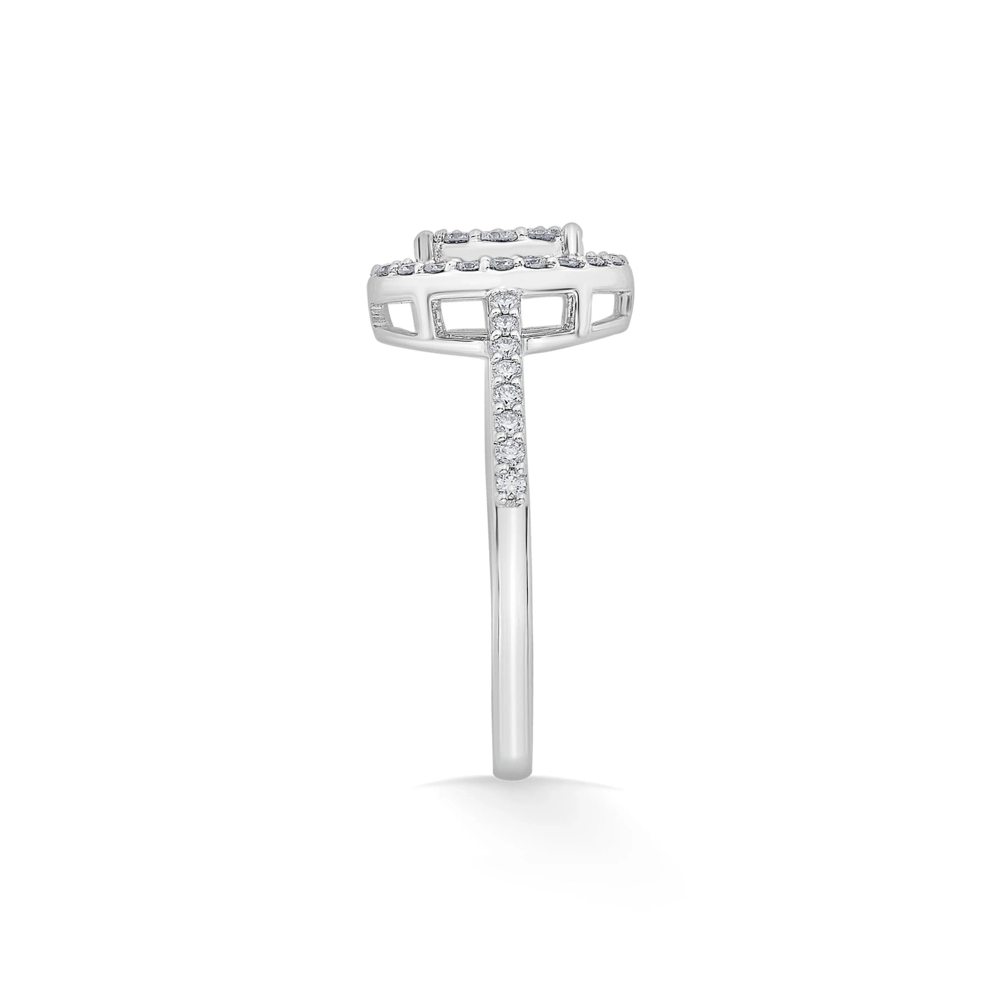 Sassy Eternal Spark Oval Ring - Zen Diamond India