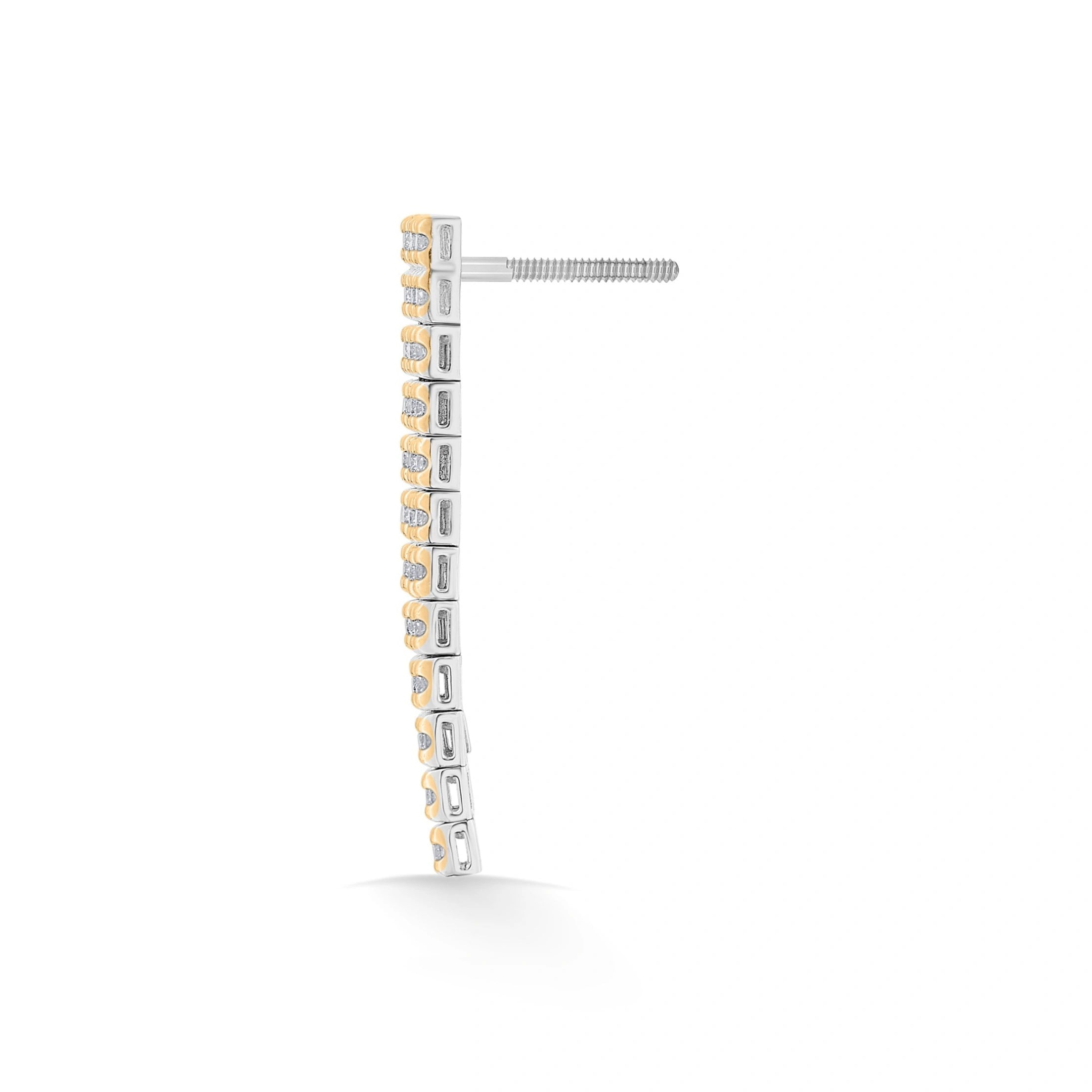 Solitaire Glitz Cascade Linear Drops - Zen Diamond India