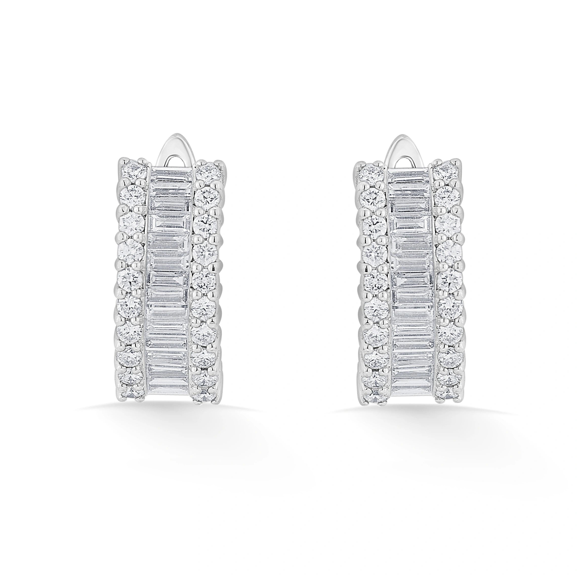 Enchante Luminous Elegance Hoops - Zen Diamond India