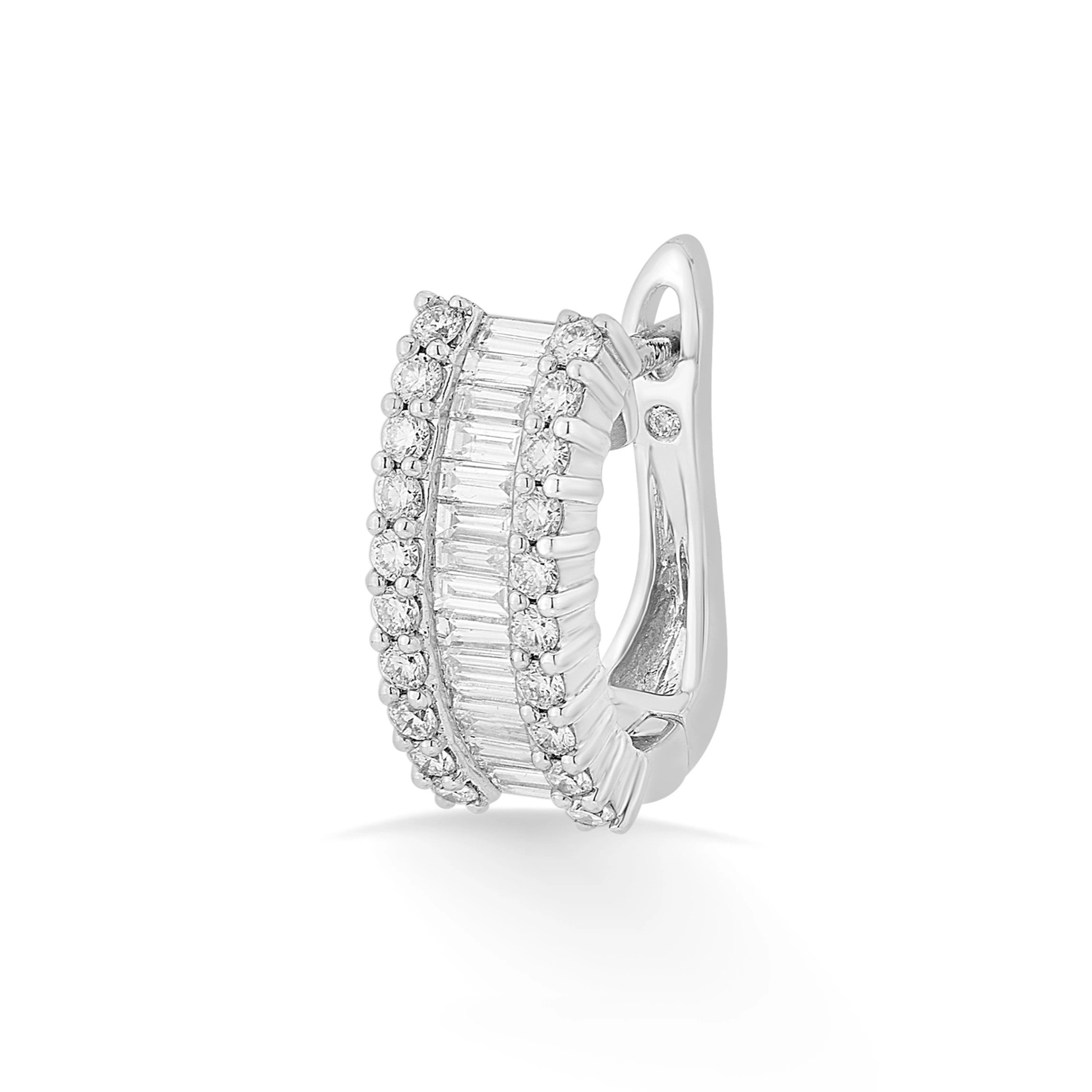 Enchante Luminous Elegance Hoops - Zen Diamond India