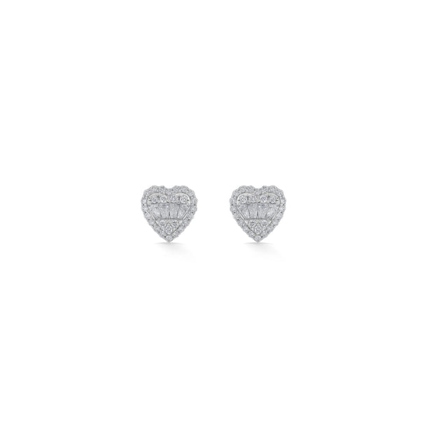 Love Knot Sparkling Amour Studs - Zen Diamond India