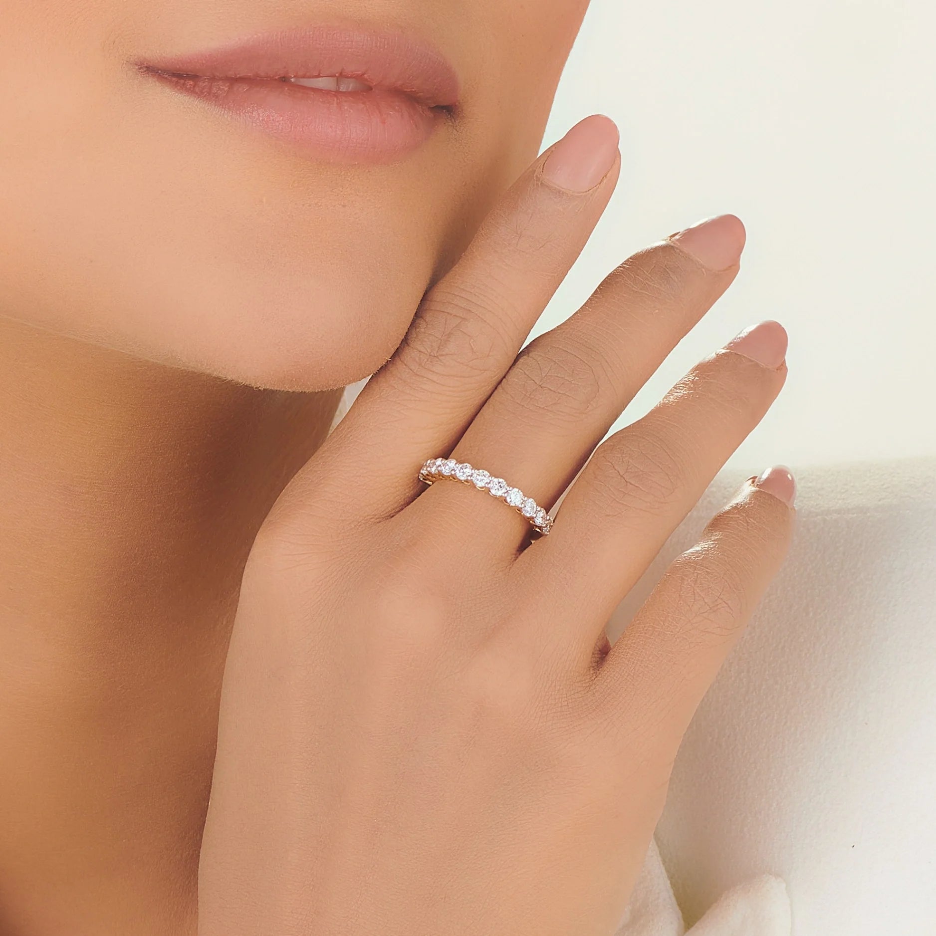 Meta Aurelia Diamond Band - Zen Diamond India