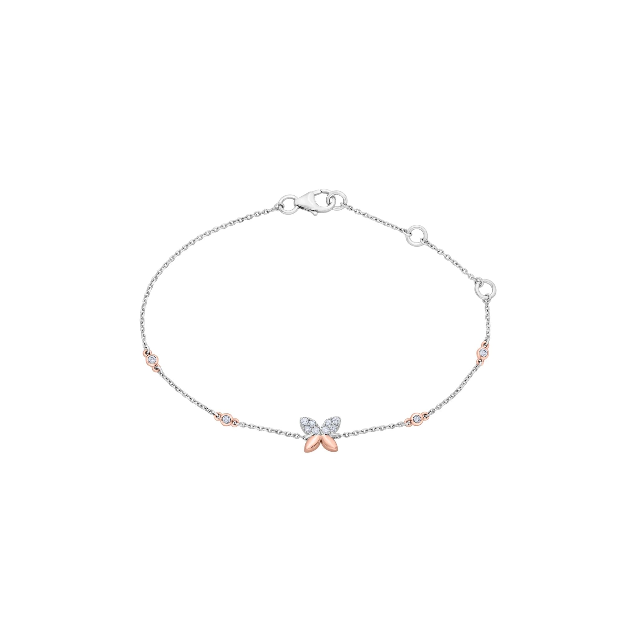 Deck Up Butterfly Bracelet - Zen Diamond India