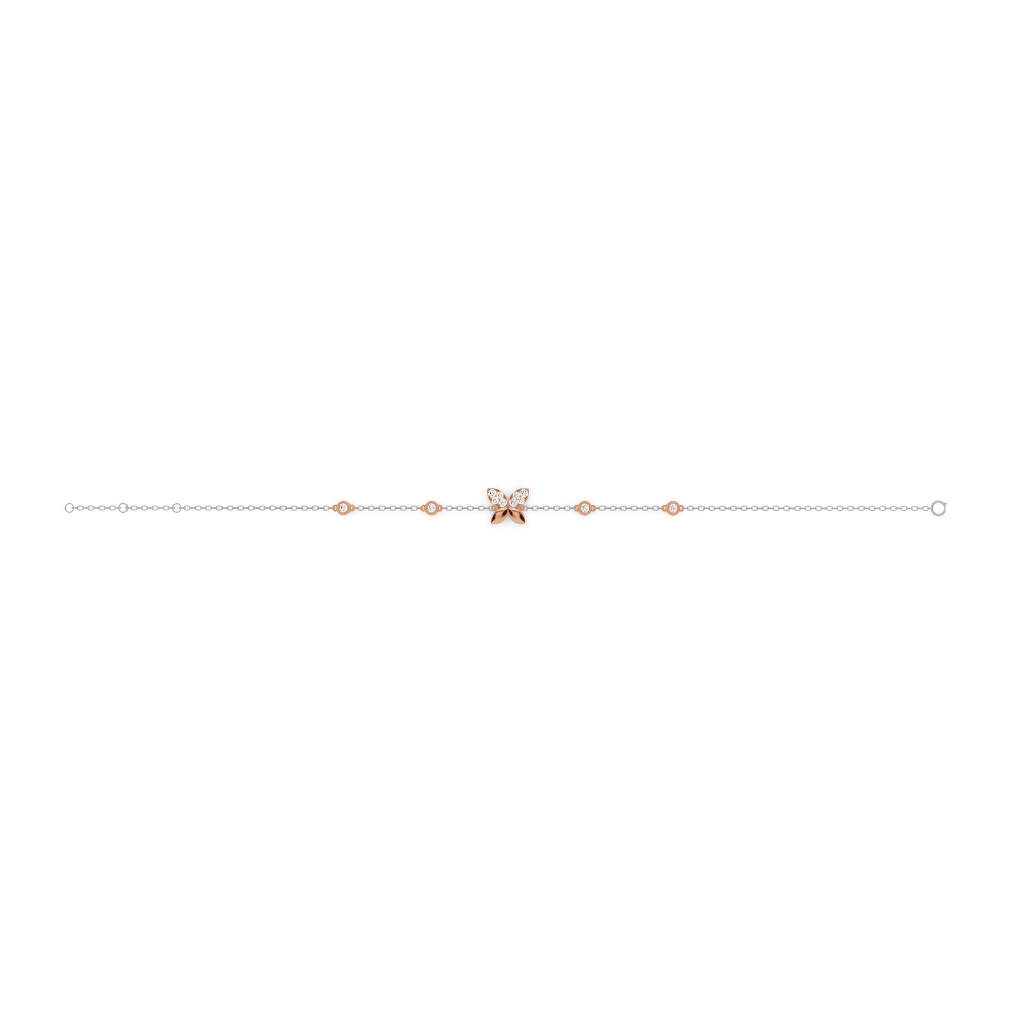 Deck Up Butterfly Bracelet