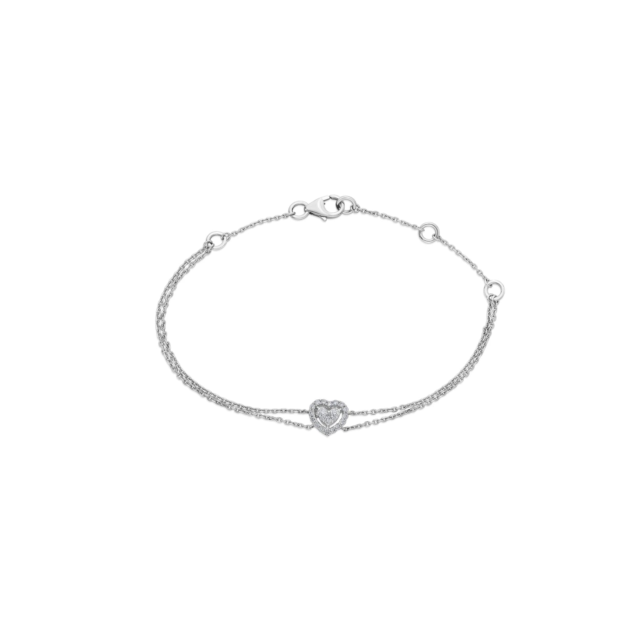 Love Knot Sweetheart Glow Bracelet - Zen Diamond India