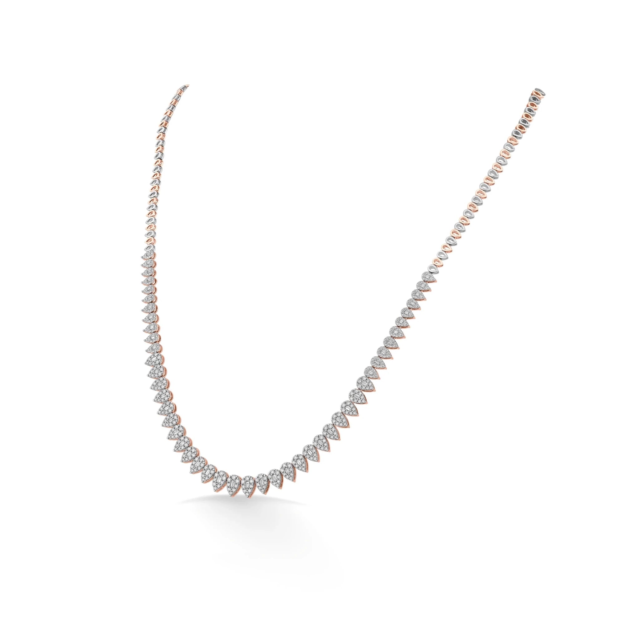 Rosé Crown Diamond Majesty Necklace - Zen Diamond India