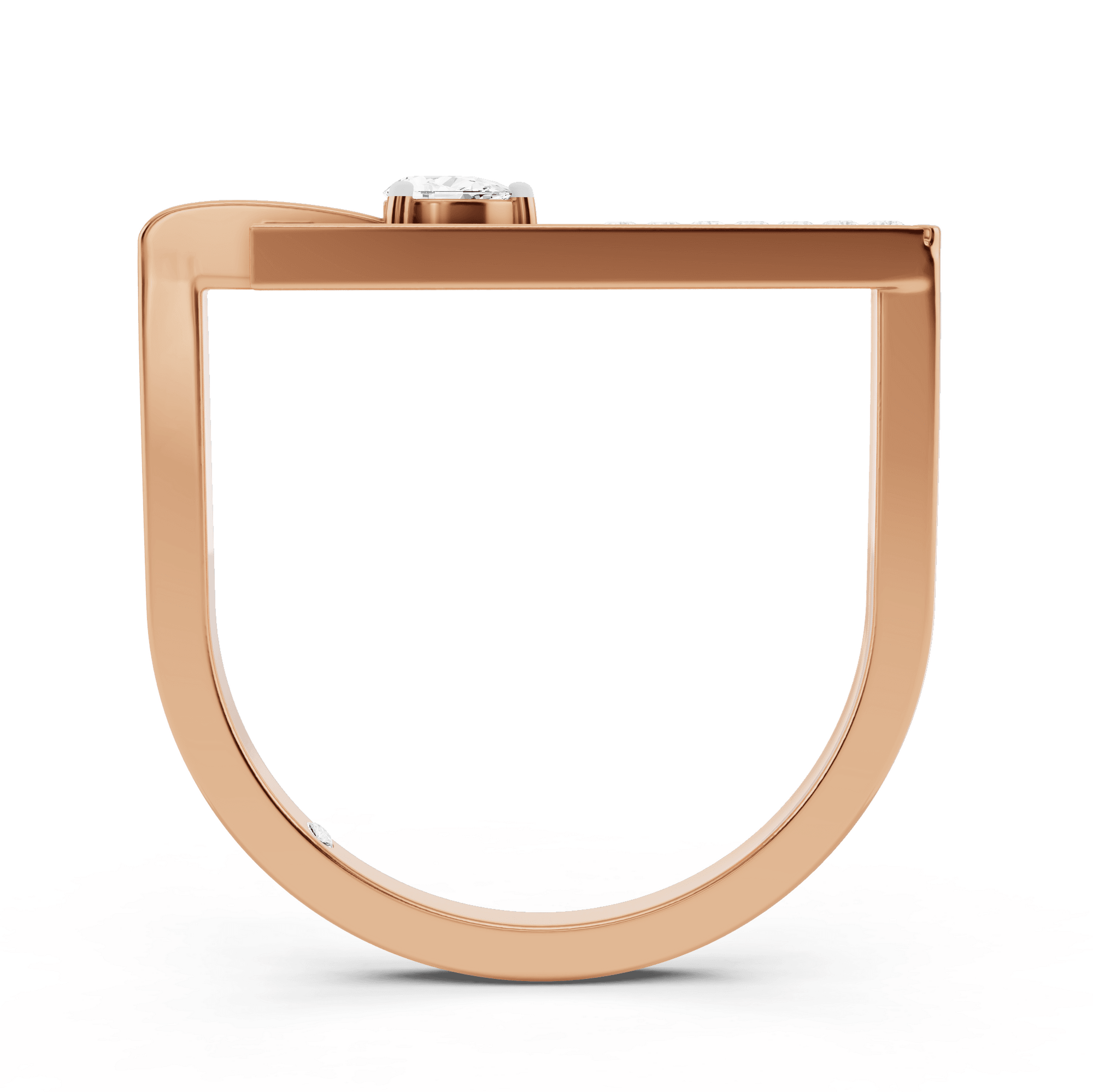 Seven Up Trigonal Ring