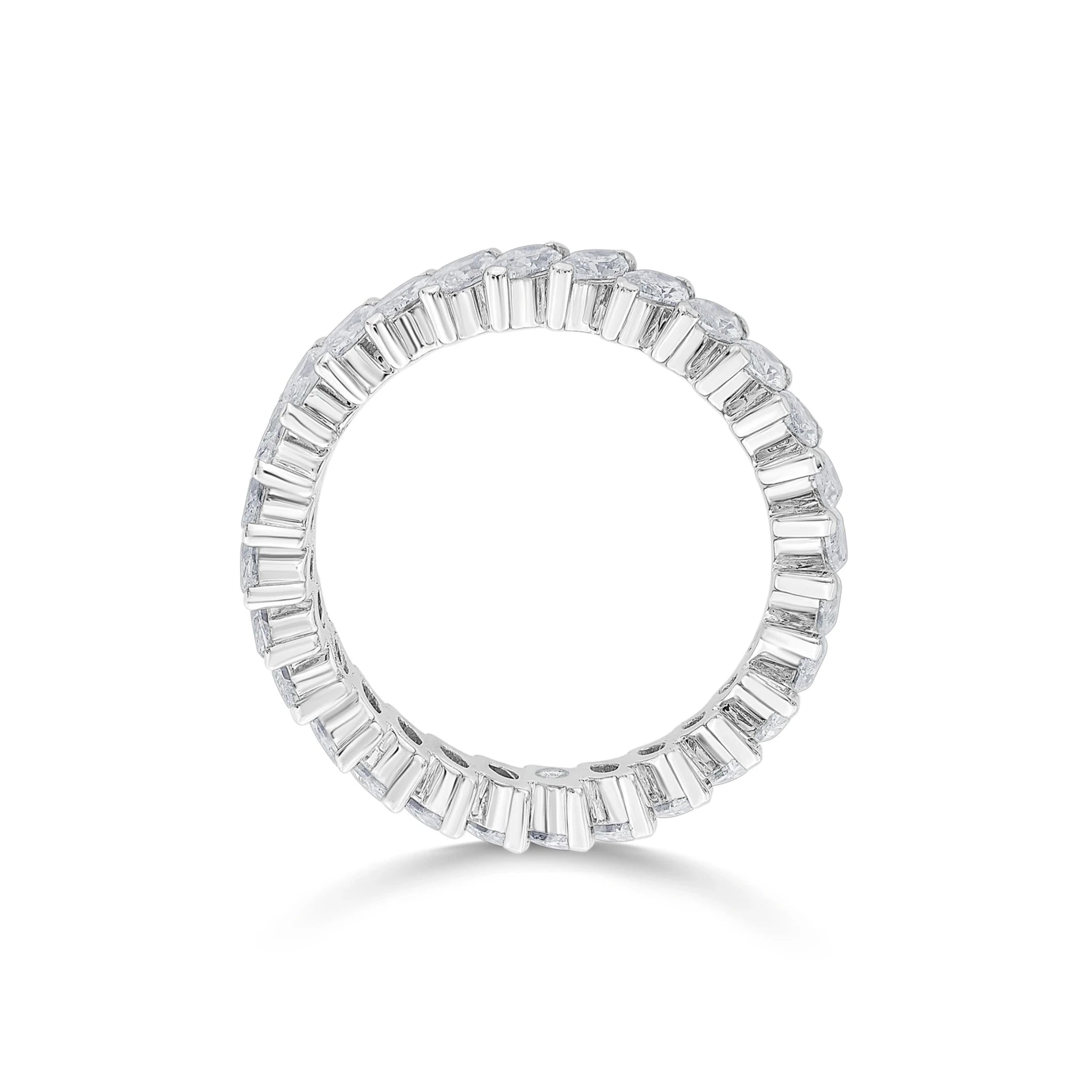 Solitaire Regal Spark Eternity Ring - Zen Diamond India