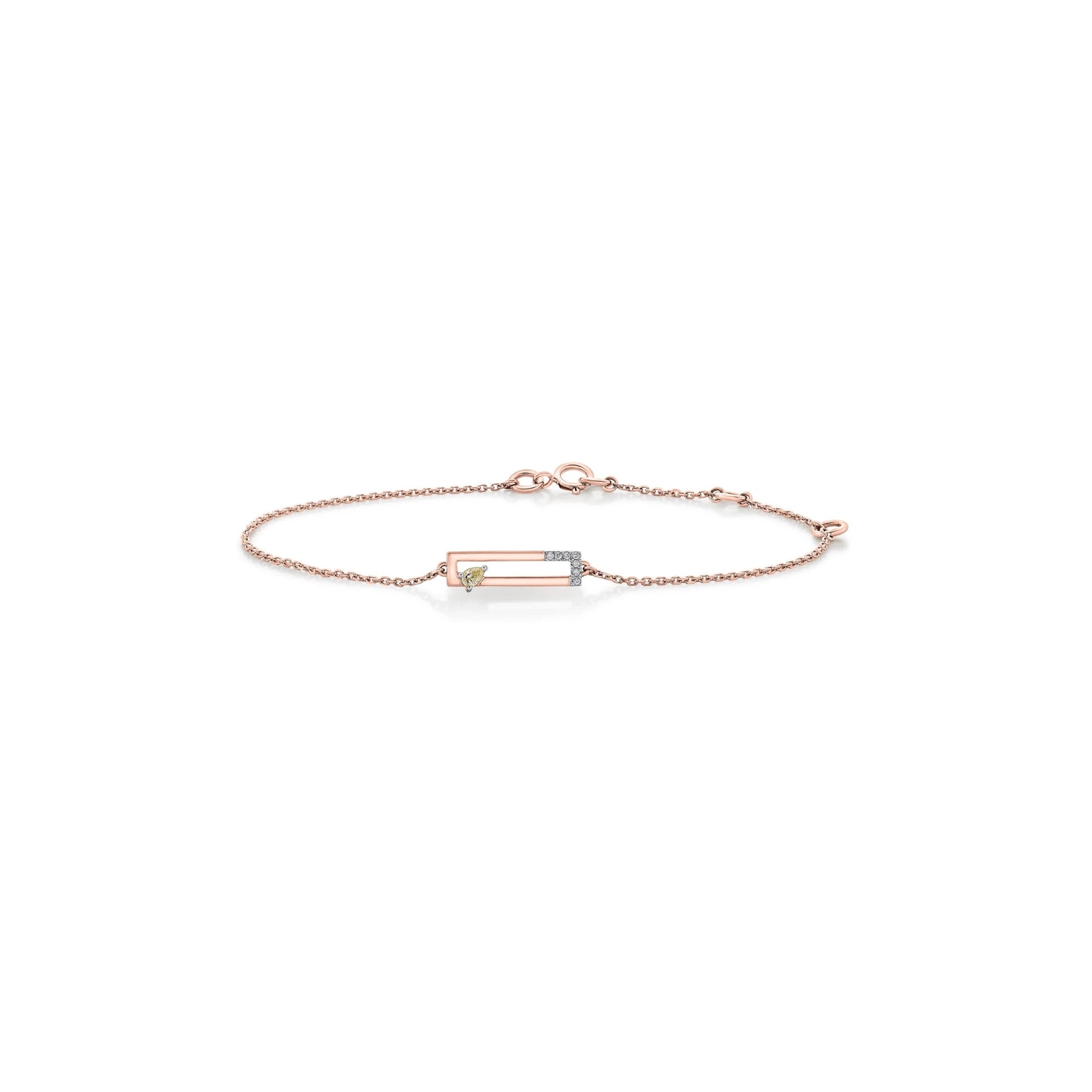 Seven Up Hexagonal Bracelet - Zen Diamond India